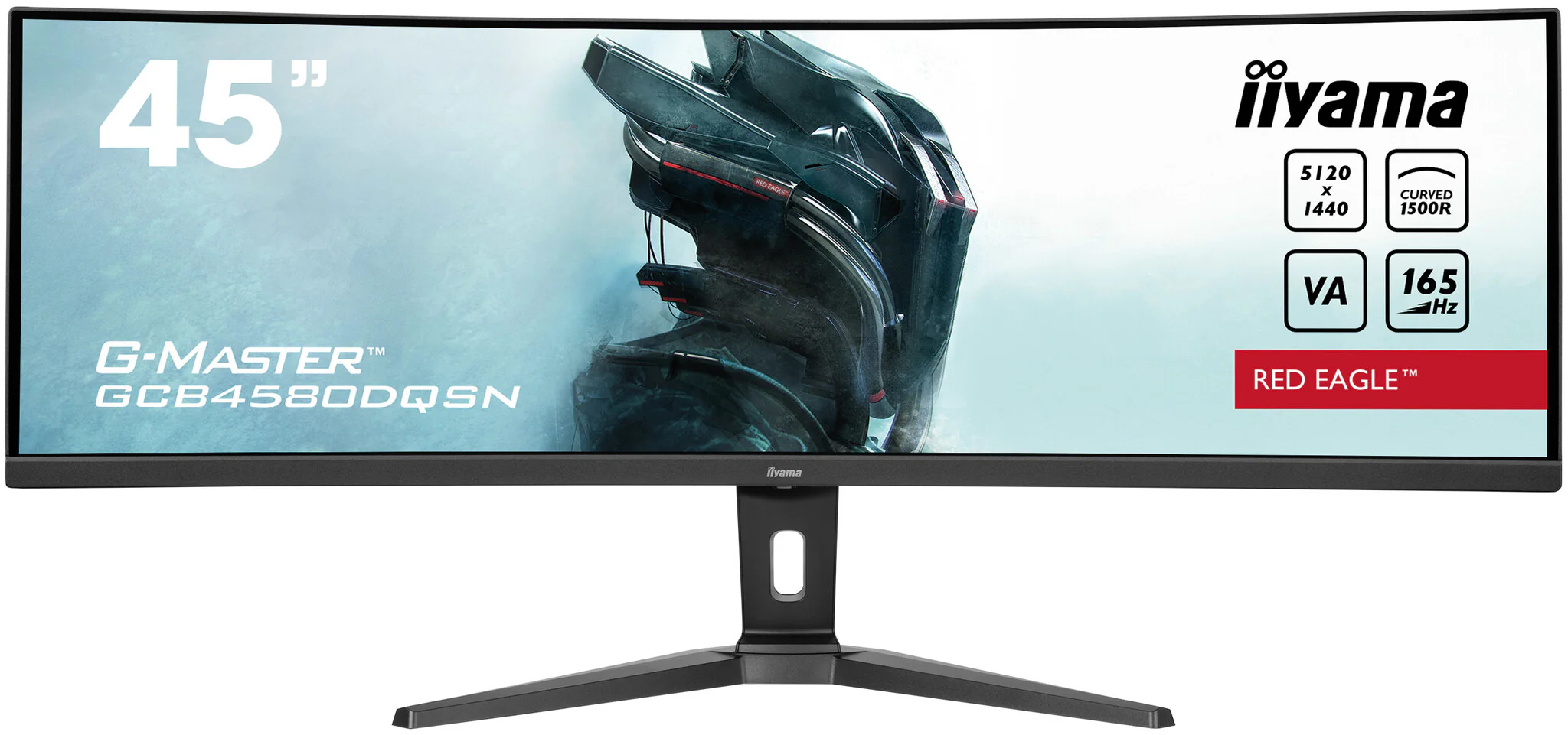 iiyama G-MASTER RED EAGLE  - 114.3 cm (45") - 5120 x 1440 pixels Dual QHD LED Monitor