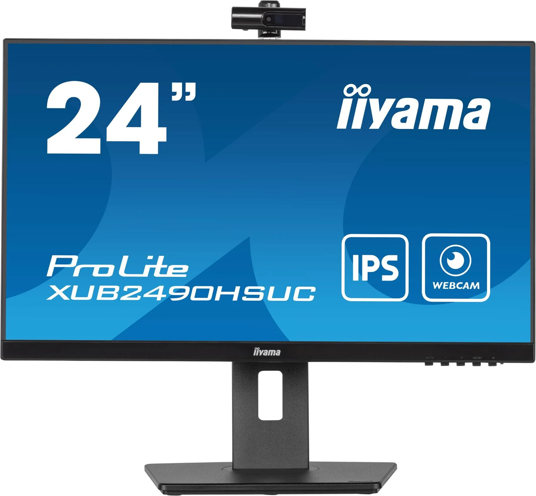 iiyama ProLite 60.5 cm (23.8") 1920 x 1080 pixels Full HD LED Black Monitor