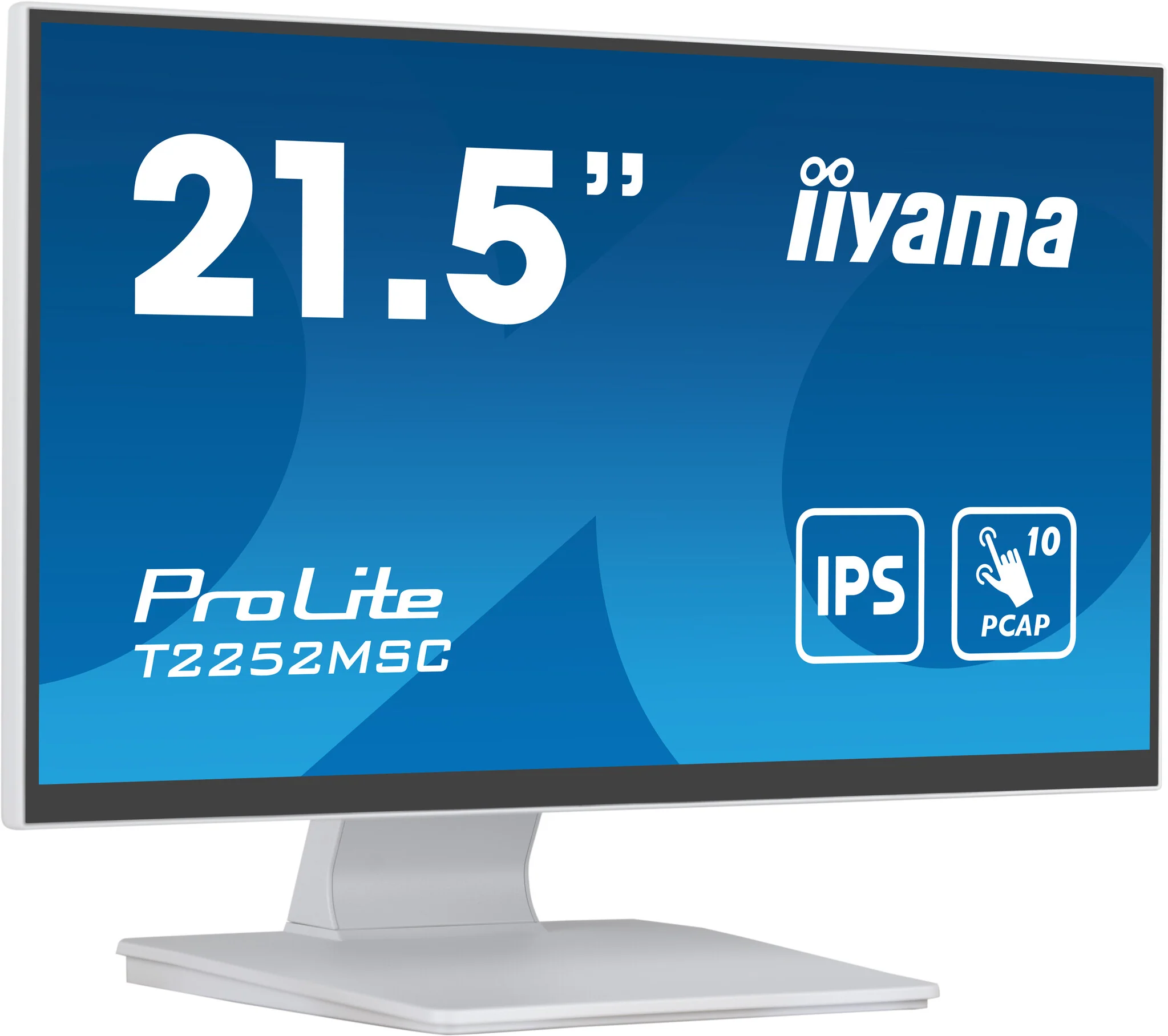 iiyama ProLite - 54.6 cm (21.5") - 1920 x 1080 pixels Full HD LCD Touchscreen Monitor - Image 2