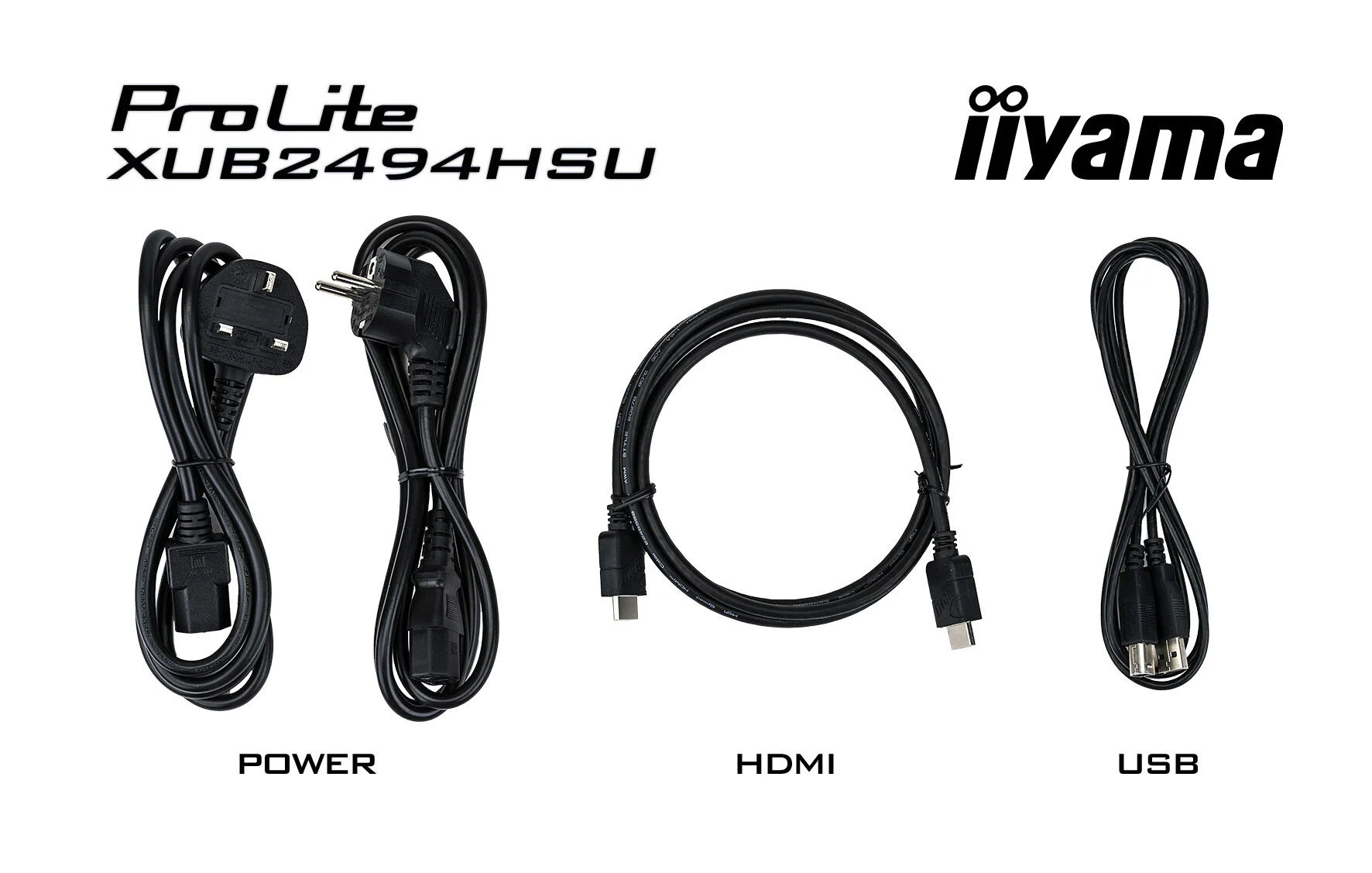 iiyama ProLite XUB2494HSU-B6 - 60.5 cm (23.8") - 1920 x 1080 pixels FHD LED Monitor - Image 12