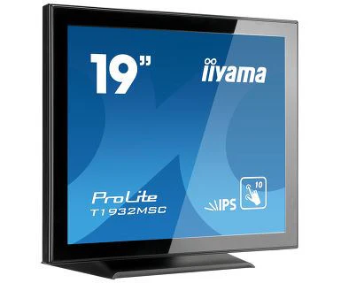 iiyama ProLite T1932MSC-B5X Computer Monitor 48.3 cm (19") 1280 x 1024 pixels LED Touchscreen Tabletop Black