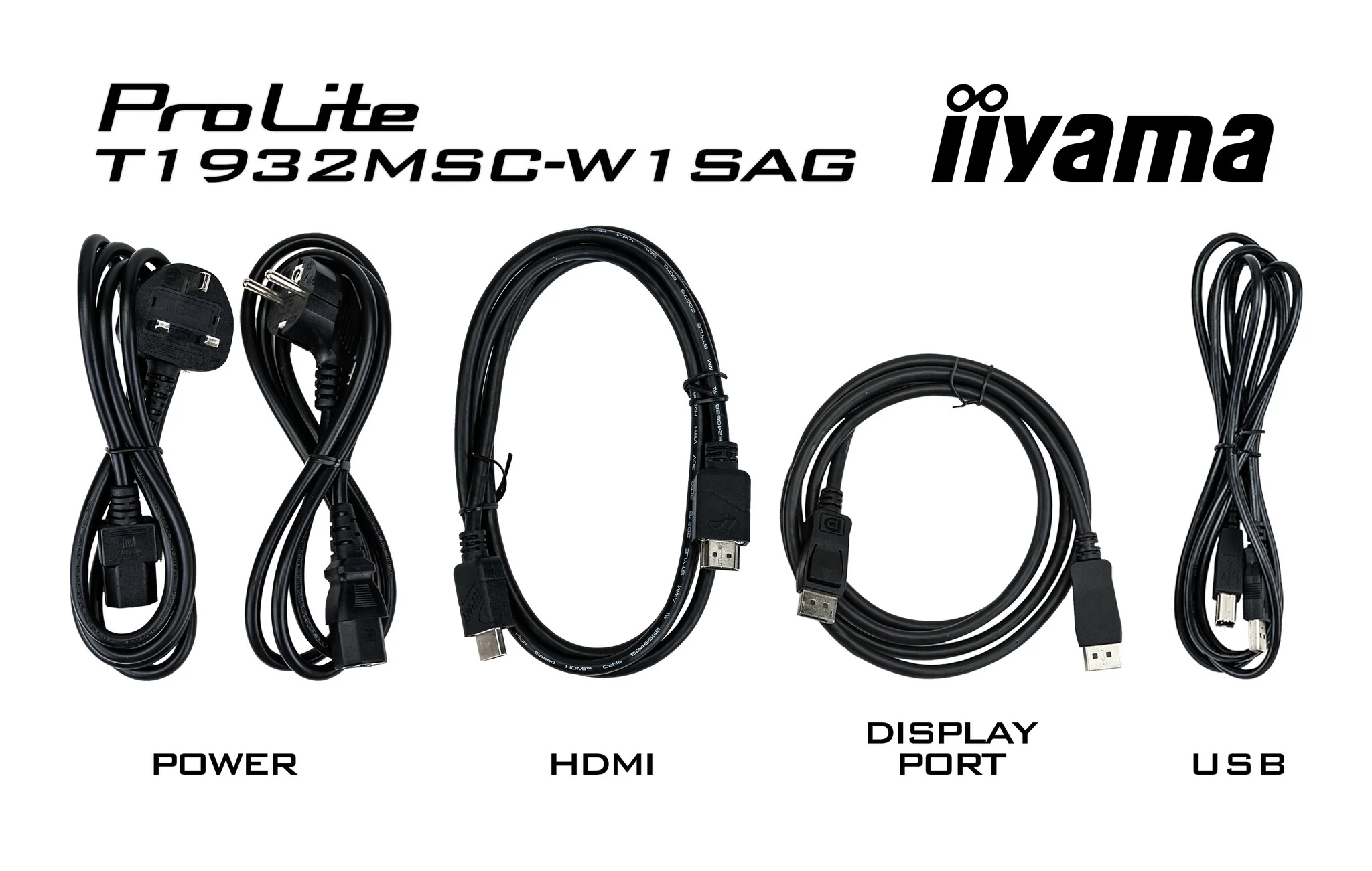 iiyama ProLite T1932MSC-W1SAG computer monitor 48.3 cm (19") 1280 x 1024 pixels Full HD LED Touchscreen Tabletop White - Image 19