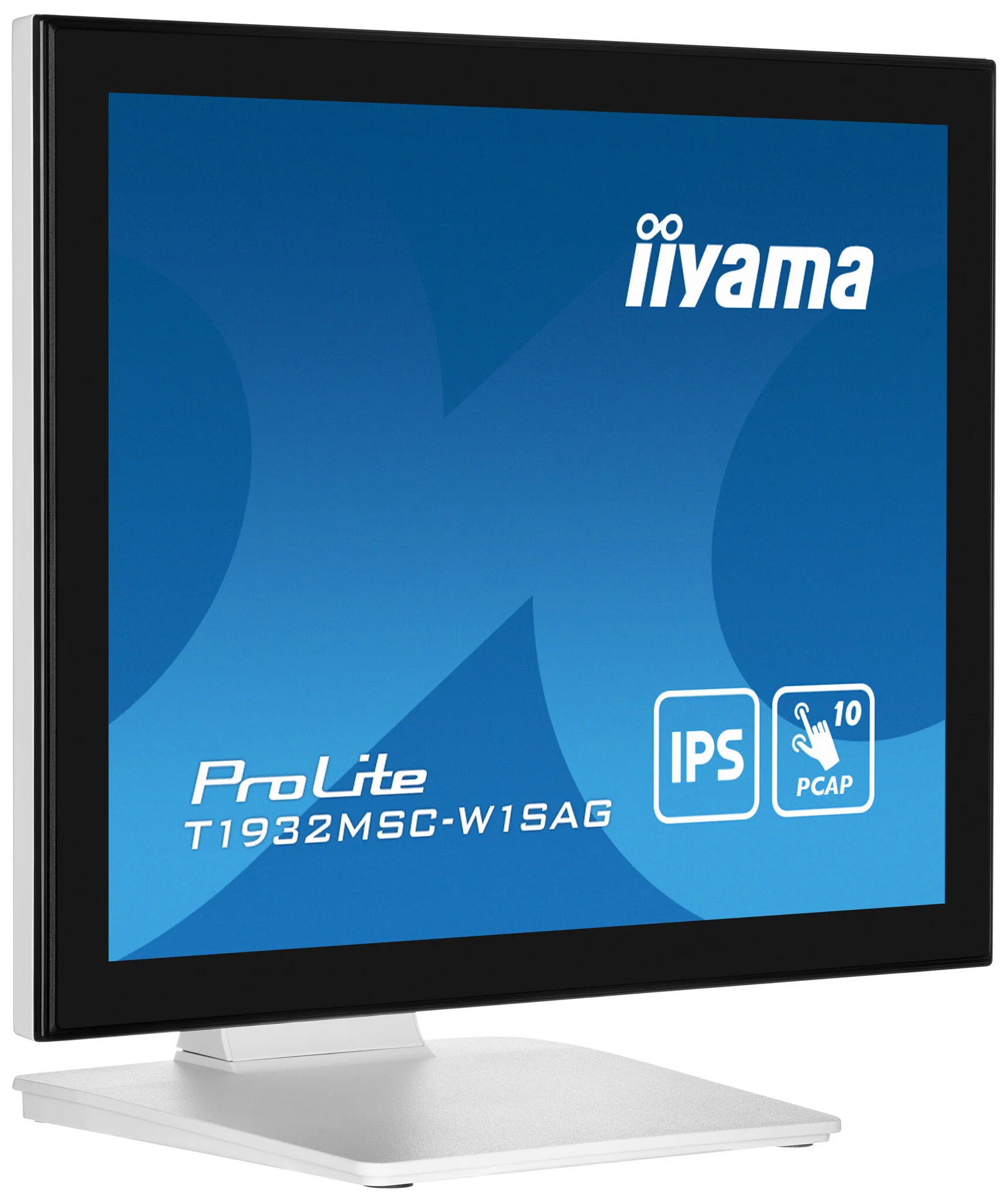 iiyama ProLite T1932MSC-W1SAG computer monitor 48.3 cm (19") 1280 x 1024 pixels Full HD LED Touchscreen Tabletop White - Image 5