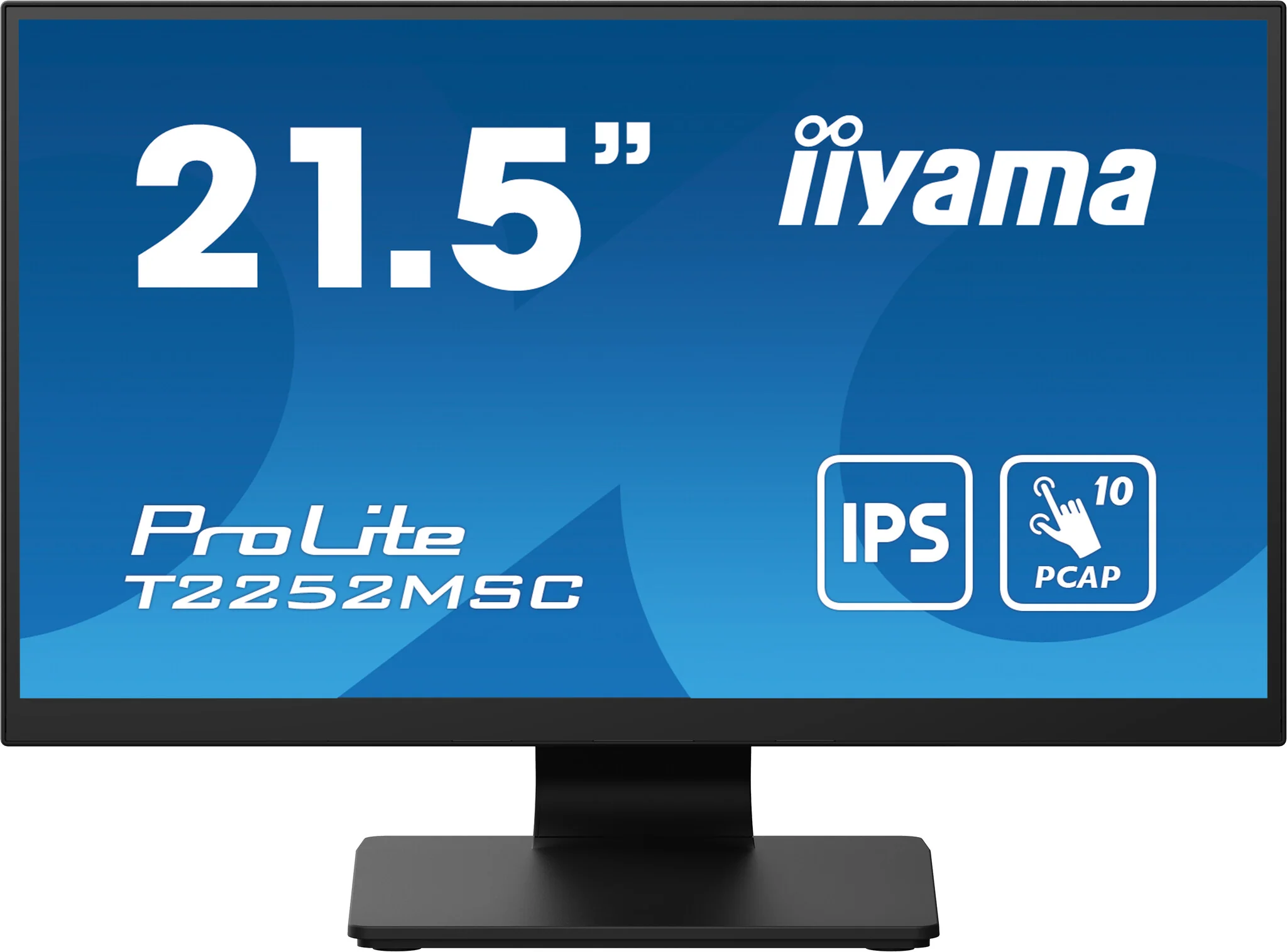 iiyama ProLite T2252MSC-B2 - 54.6 cm (21.5") - 1920 x 1080 pixels FHD LCD Touchscreen Monitor