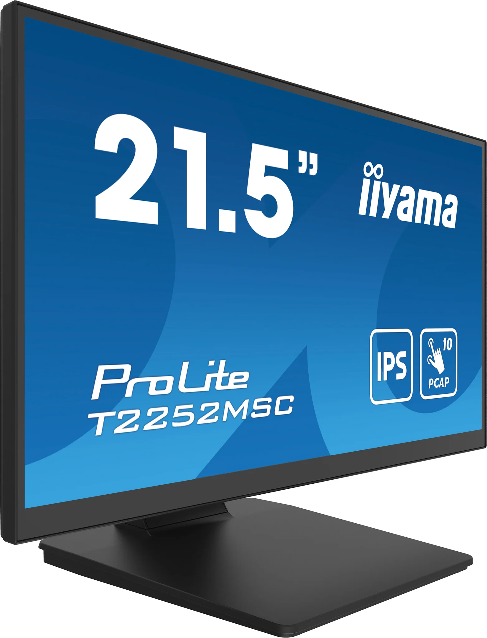 iiyama ProLite T2252MSC-B2 - 54.6 cm (21.5") - 1920 x 1080 pixels FHD LCD Touchscreen Monitor - Image 2