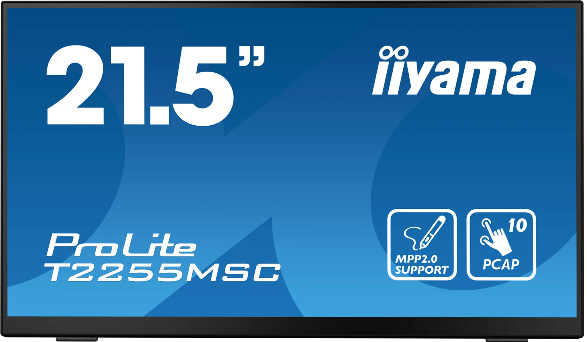 iiyama ProLite T2255MSC-B1 - 54.6 cm (21.5") - 1920 x 1080 pixels FHD LCD Touchscreen Portable Monitor