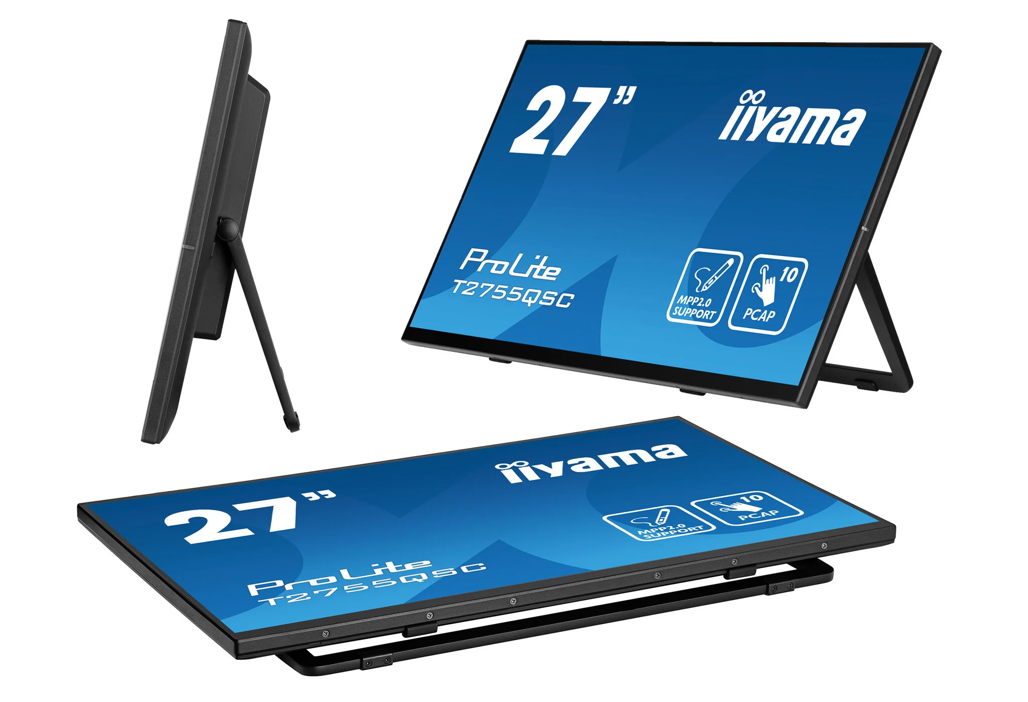 iiyama ProLite T2755QSC-B1 - 68.6 cm (27") - 2560 x 1440 pixels Full HD LCD Touchscreen Monitor - Image 15