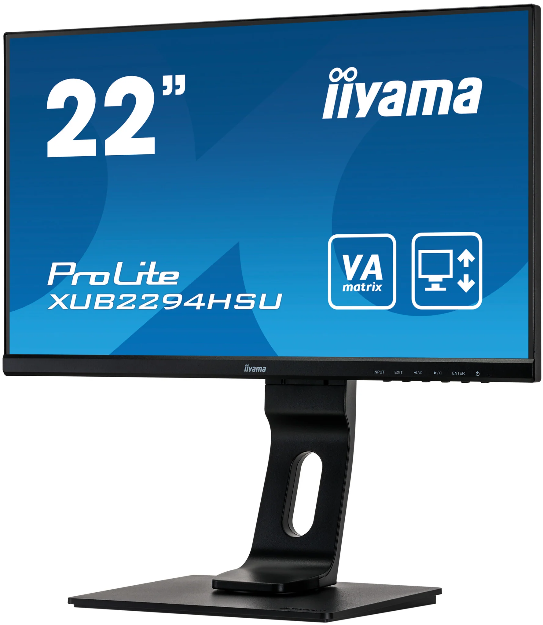 iiyama ProLite XUB2294HSU-B1 - 54.6 cm (21.5") - 1920 x 1080 pixels FHD LED Monitor - Image 3