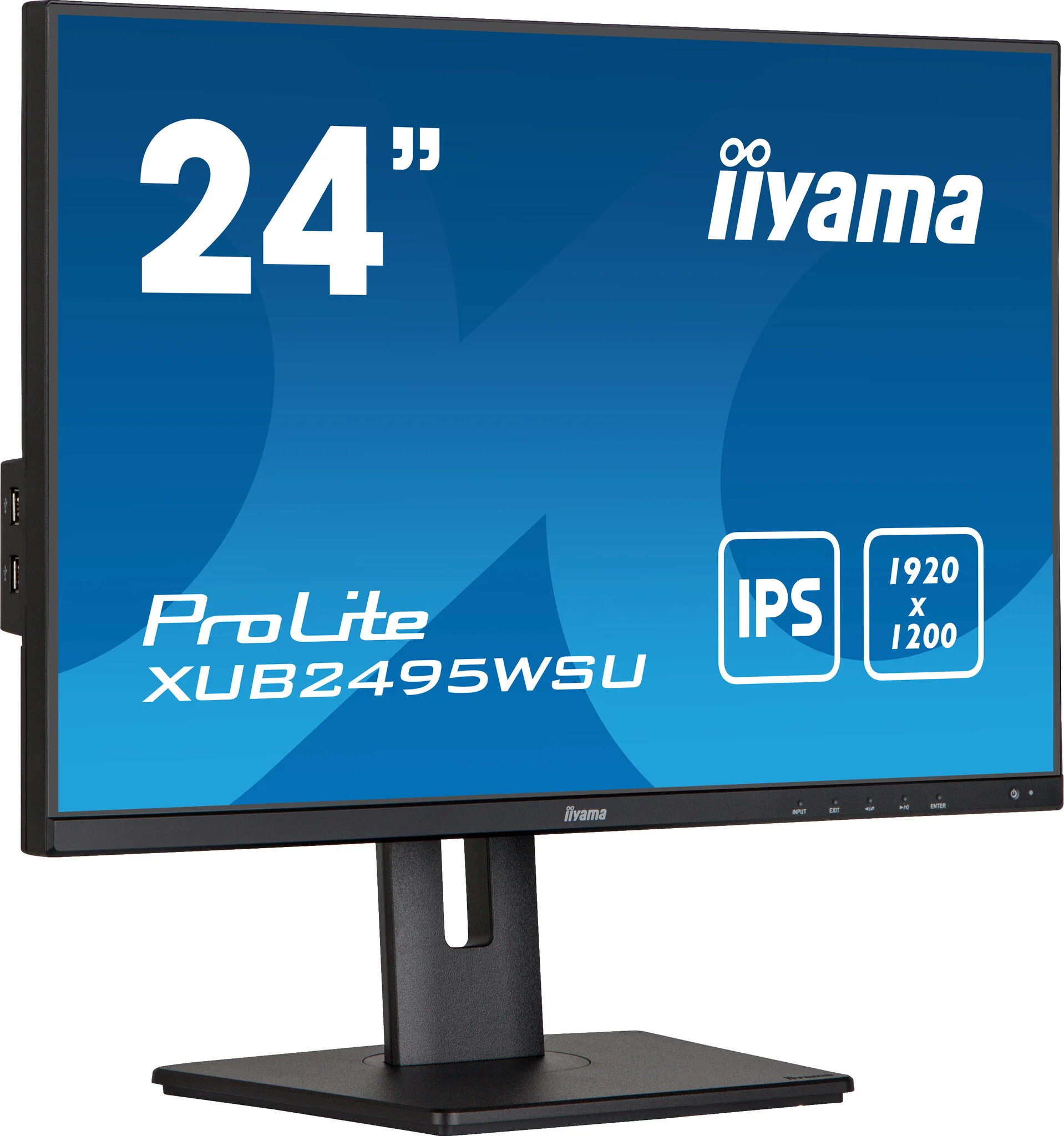 iiyama ProLite XUB2495WSU-B5 - 61.2 cm (24.1") - 1920 x 1200 pixels WUXGA LCD Monitor - Image 2