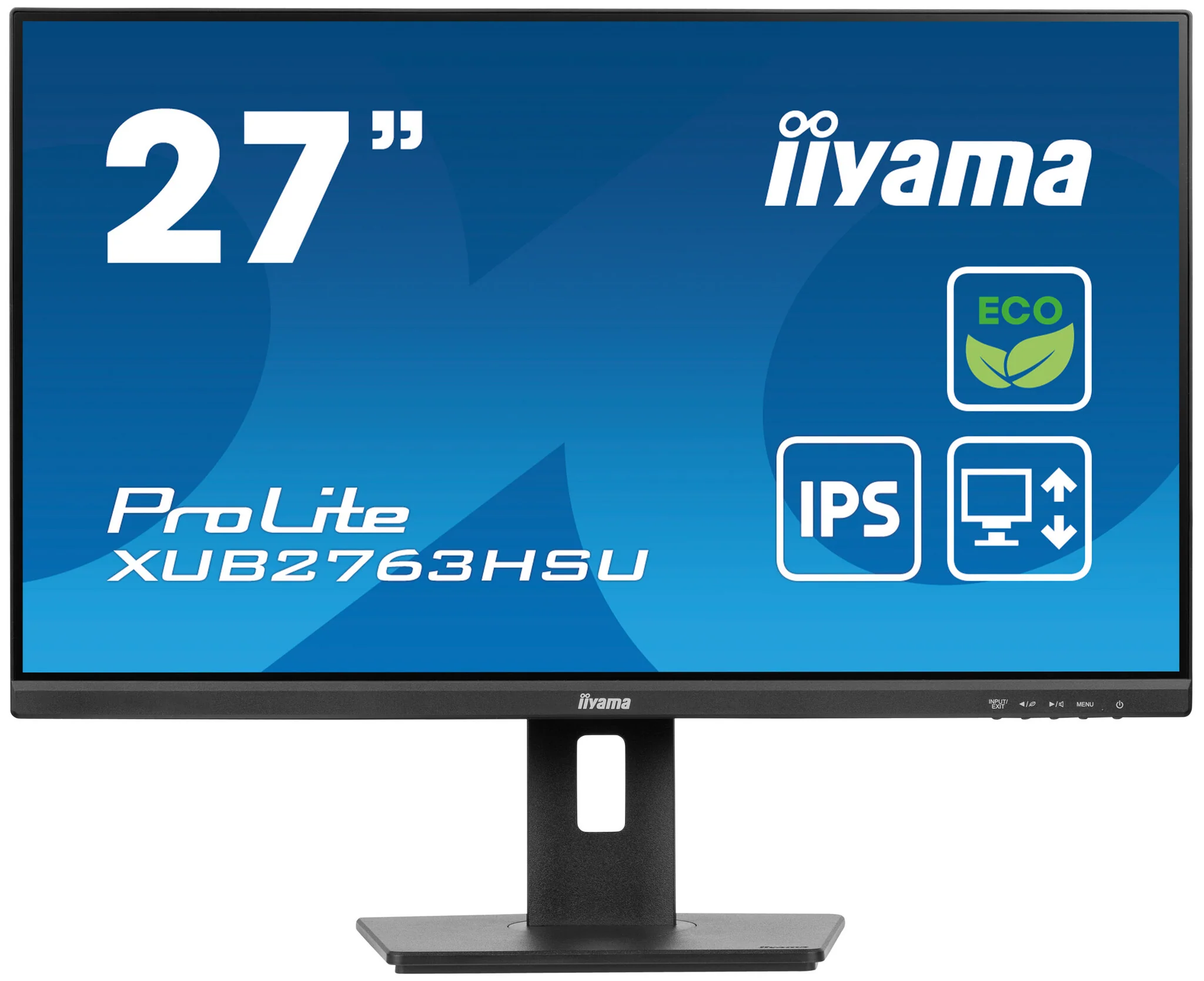 iiyama ProLite XUB2763HSU-B1 - 68.6 cm (27") 1920 x 1080 pixels Full HD LED Monitor