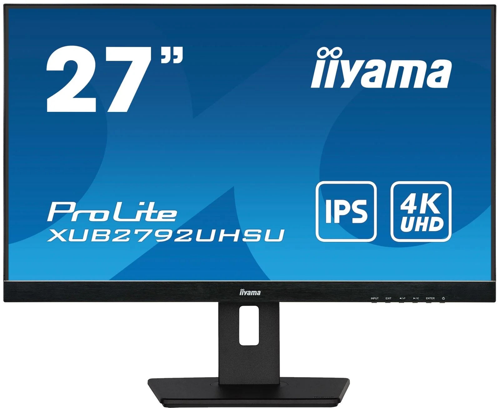 iiyama ProLite XUB2792UHSU-B5 computer monitor 68.6 cm (27") 3840 x 2160 pixels 4K Ultra HD LED
