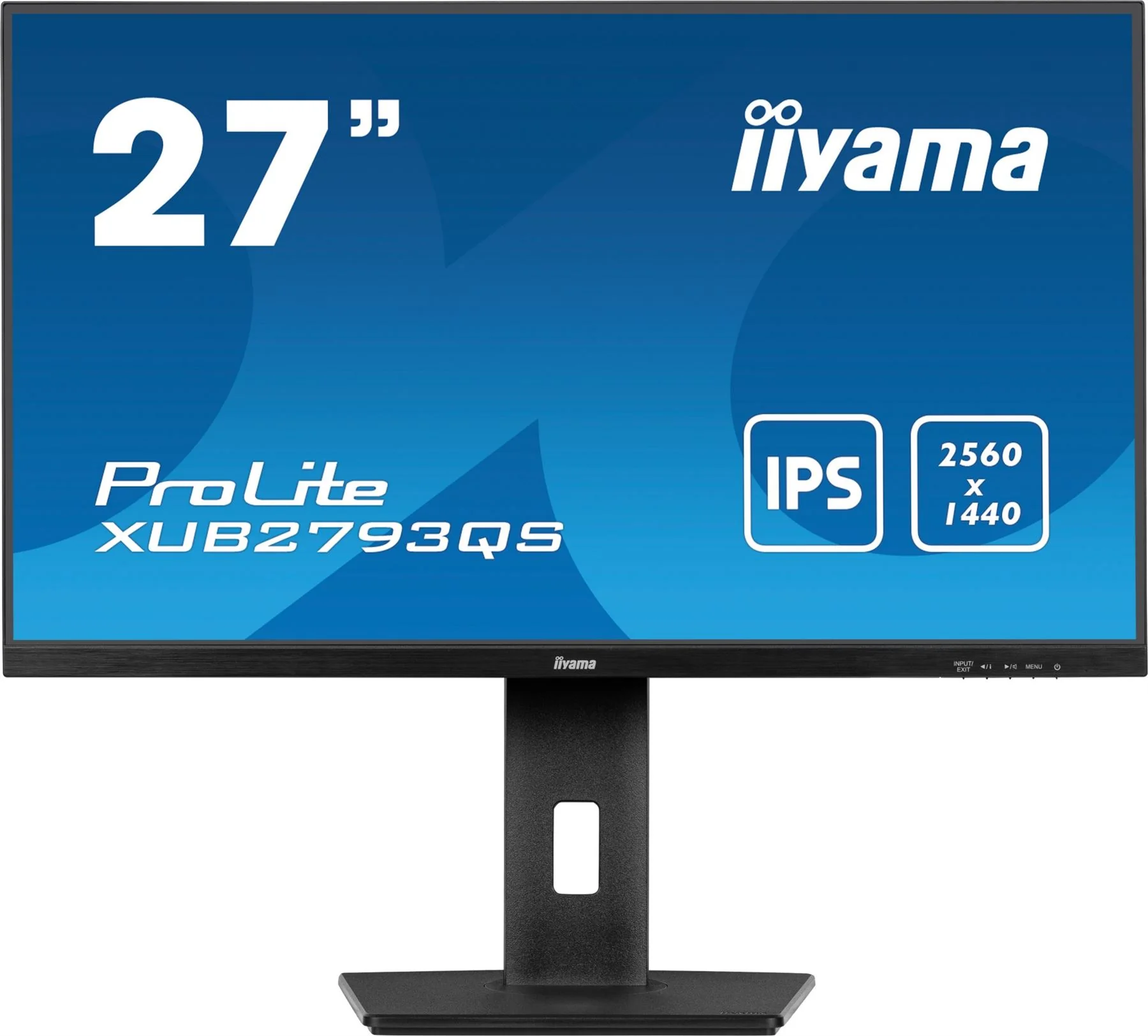 iiyama ProLite XUB2793QS-B7 - 68.6 cm (27") - 2560 x 1440 pixels QHD LED Monitor