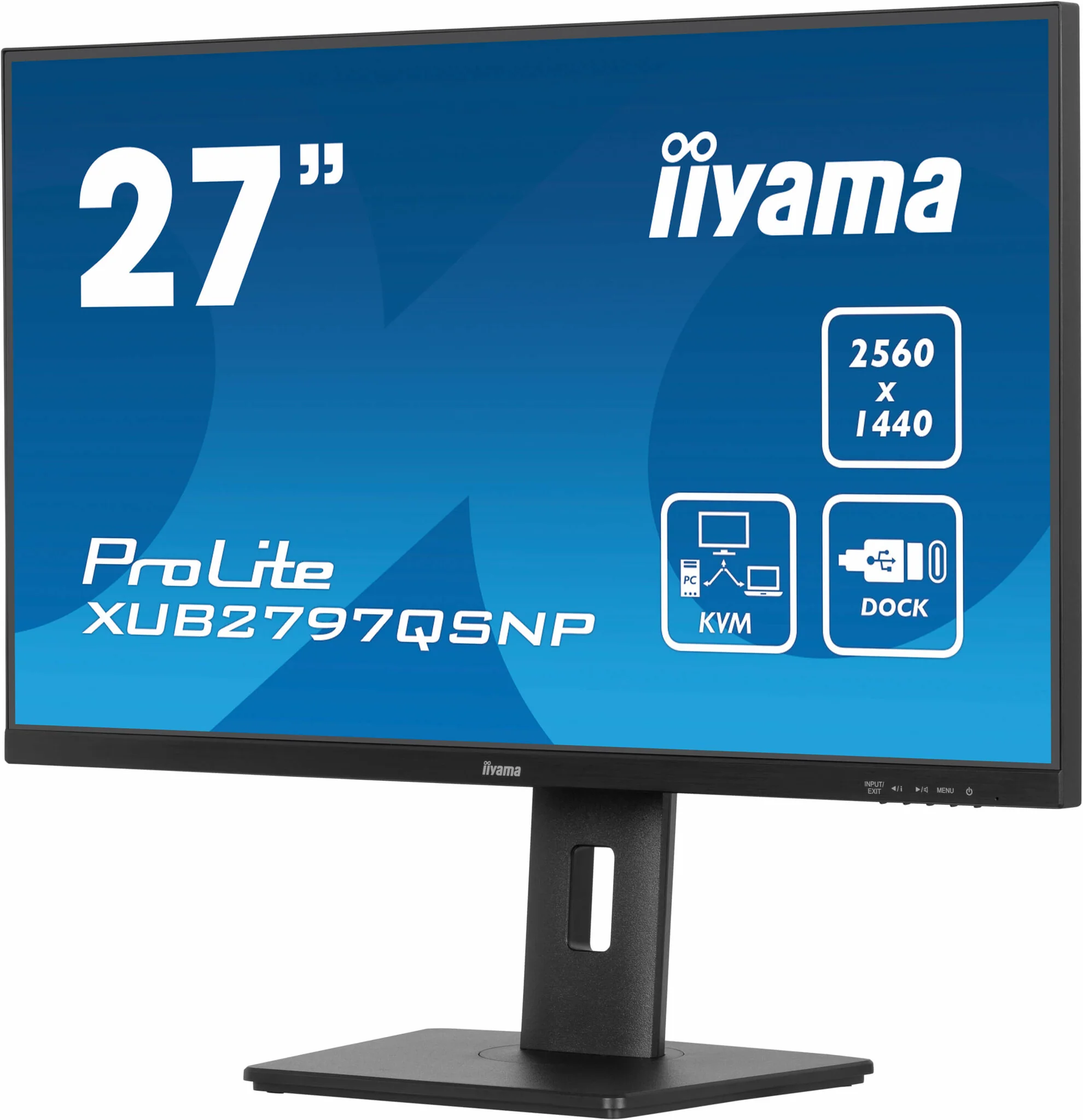 iiyama ProLite XUB2797QSNP-B1 - 68.6 cm (27") - 2560 x 1440 pixels WQHD LED Monitor - Image 3