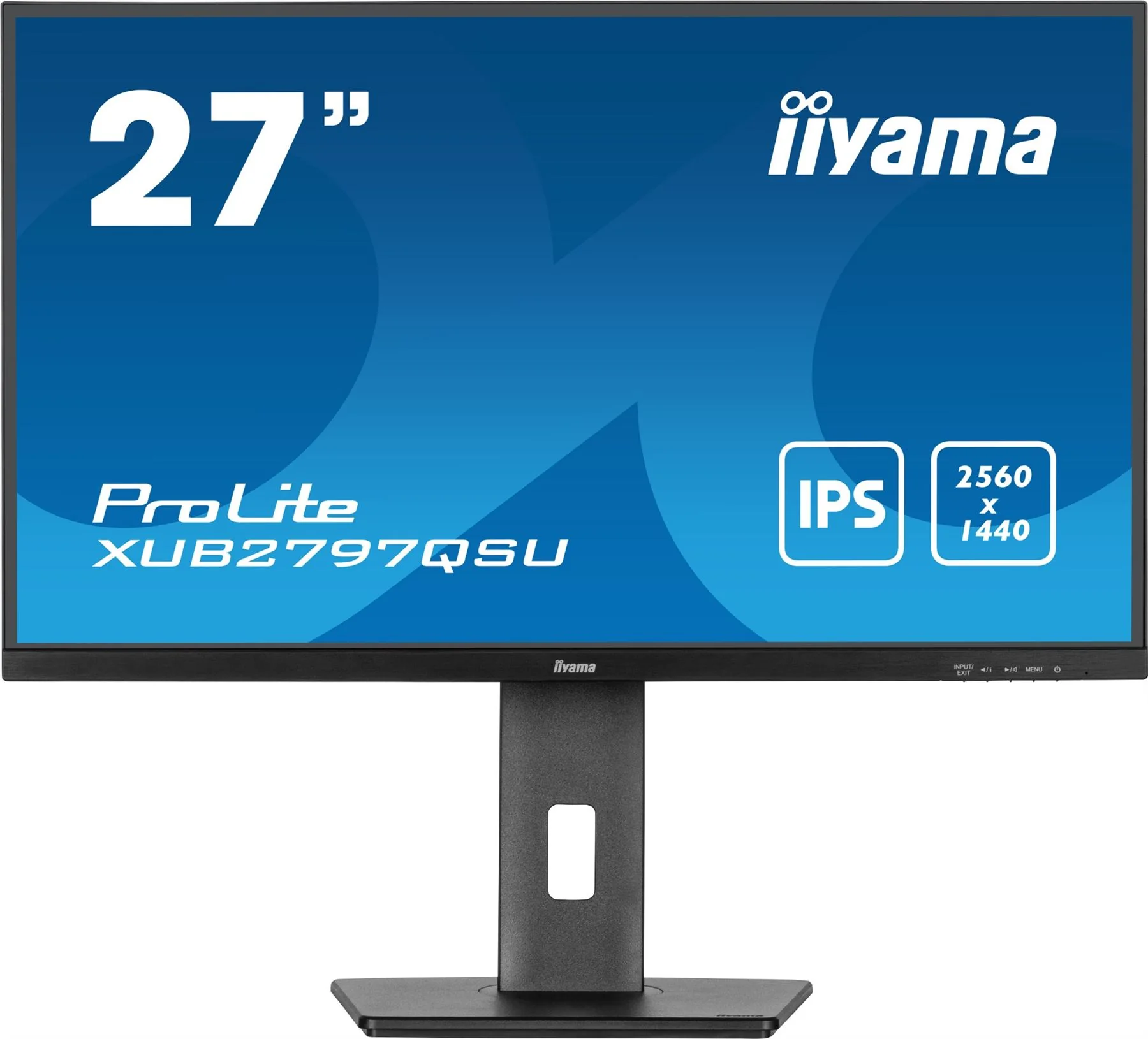 iiyama ProLite XUB2797QSU-B2 - 68.6 cm (27") - 2560 x 1440 pixels 4K UHD LED Monitor