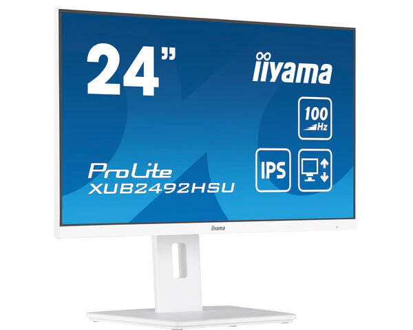 iiyama XUB2492HSU-W6 - 60.5 cm (23.8") - 1920 x 1080 pixels FHD LED Monitor