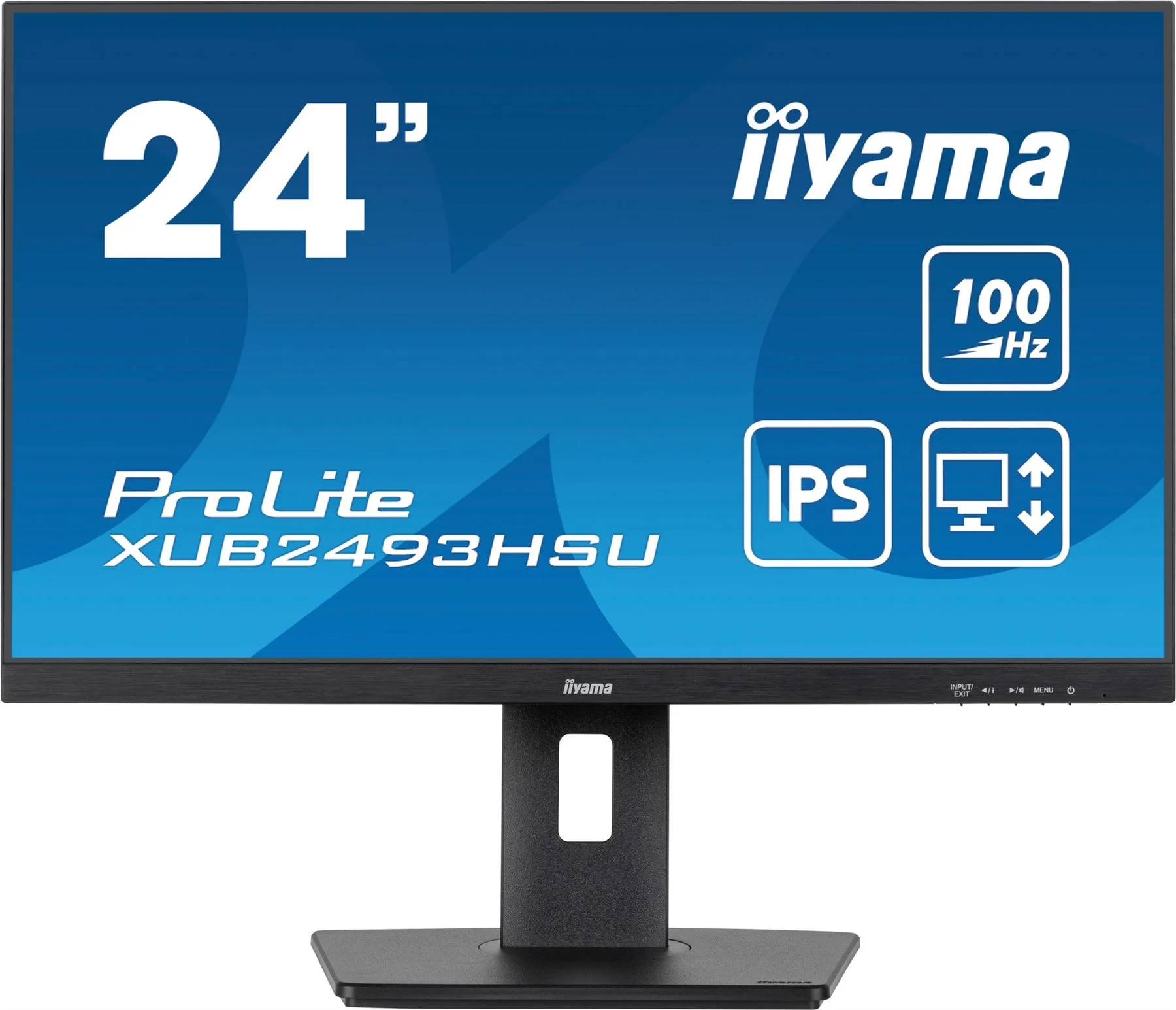 iiyama XUB2493HSU-B7 - 60.5 cm (23.8") - 1920 x 1080 pixels FHD LED Monitor
