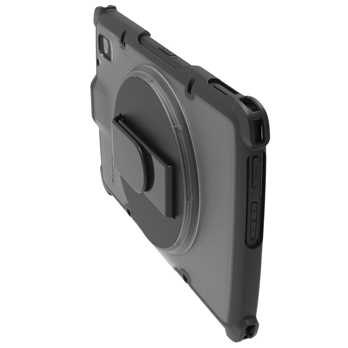 InfoCase Rugged Case with Rotating Hand Strap for Zebra ET40/45 in Black / Transparent - Image 3