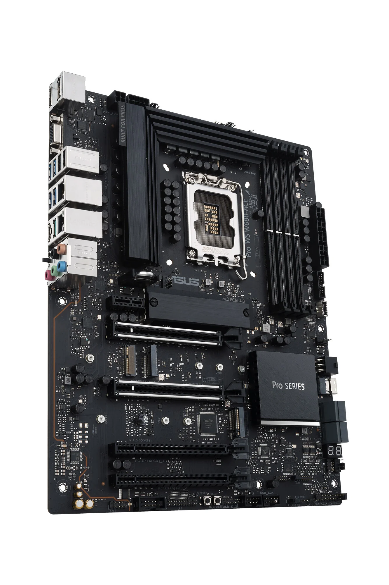 ASUS PRO WS W680-ACE ATX motherboard - Intel W680 LGA 1700 - Image 2