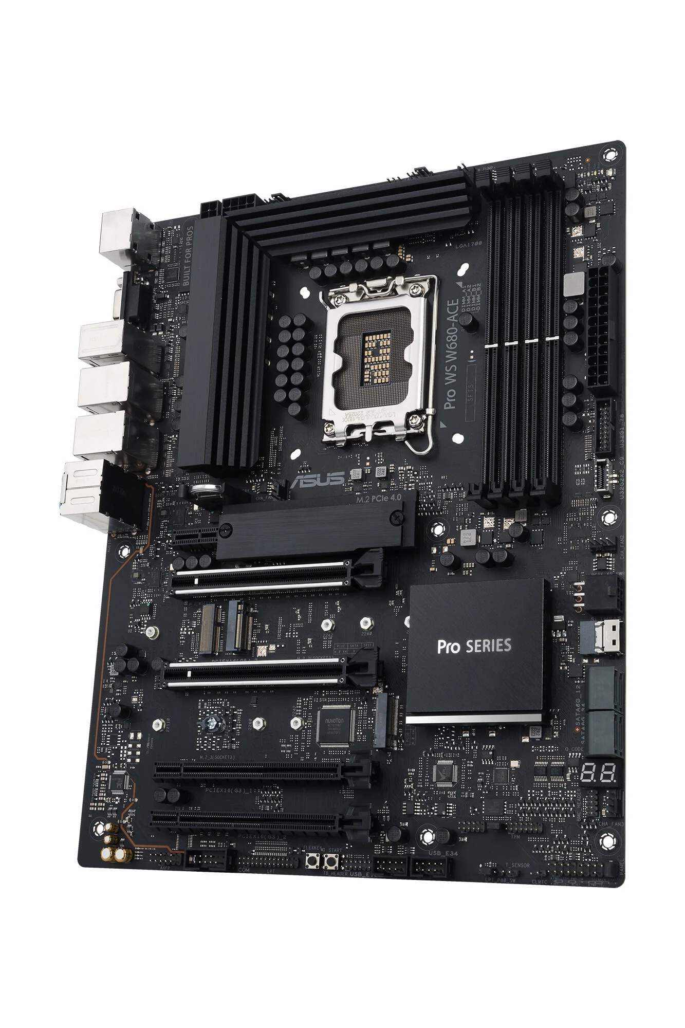 ASUS PRO WS W680-ACE ATX motherboard - Intel W680 LGA 1700 - Image 3