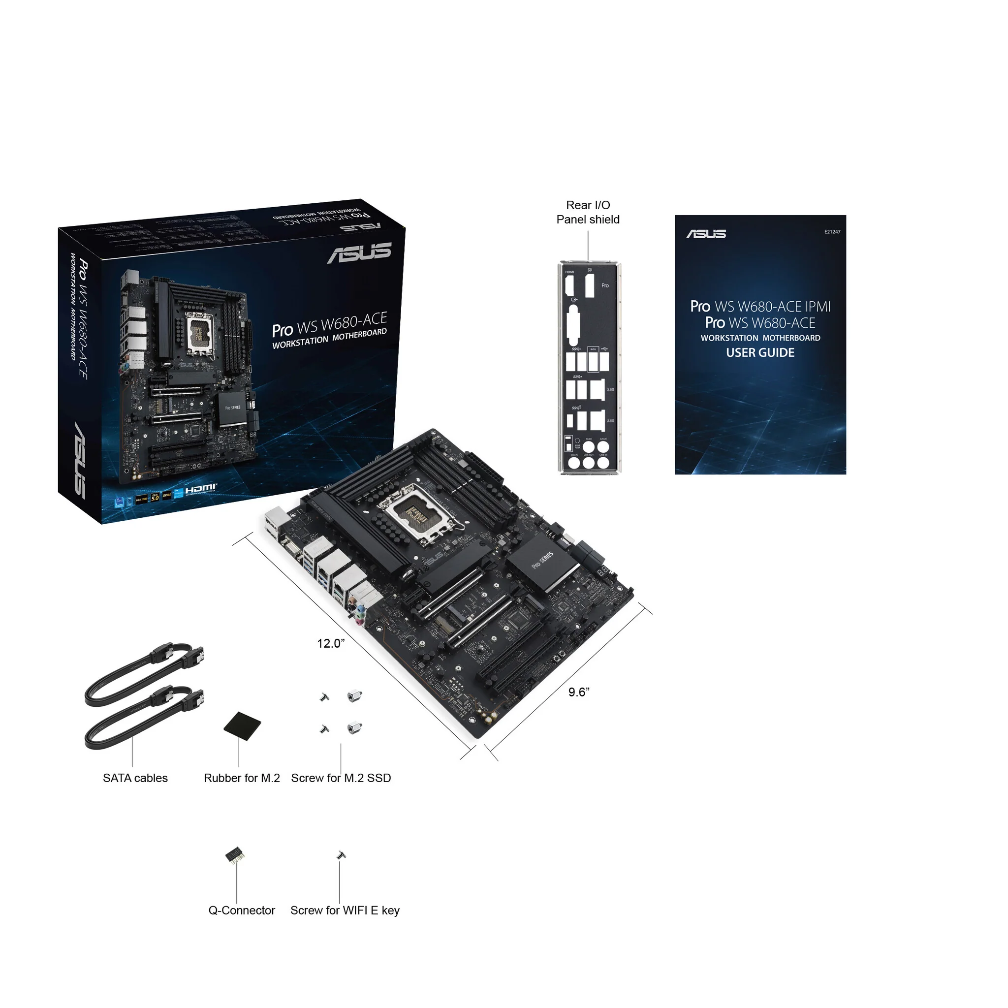 ASUS PRO WS W680-ACE ATX motherboard - Intel W680 LGA 1700 - Image 7