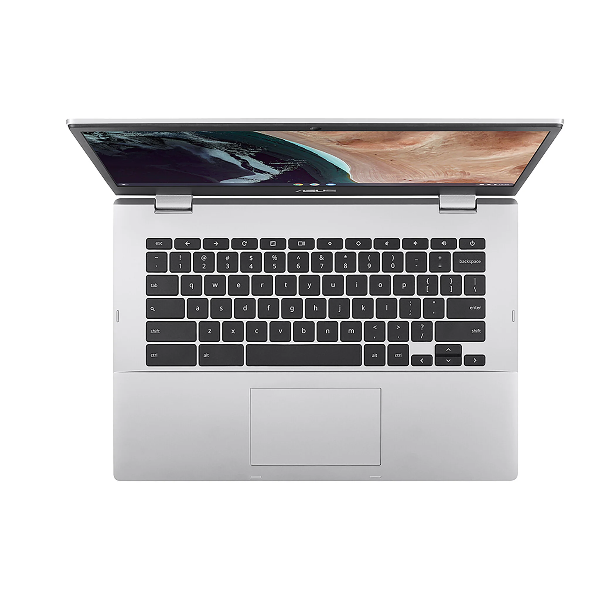ASUS Chromebook - 35.6 cm (14") - Intel® Celeron® N N4500 - 4 GB LPDDR4x-SDRAM - 64 GB eMMC - Wi-Fi 6 - ChromeOS - Silver - Image 4