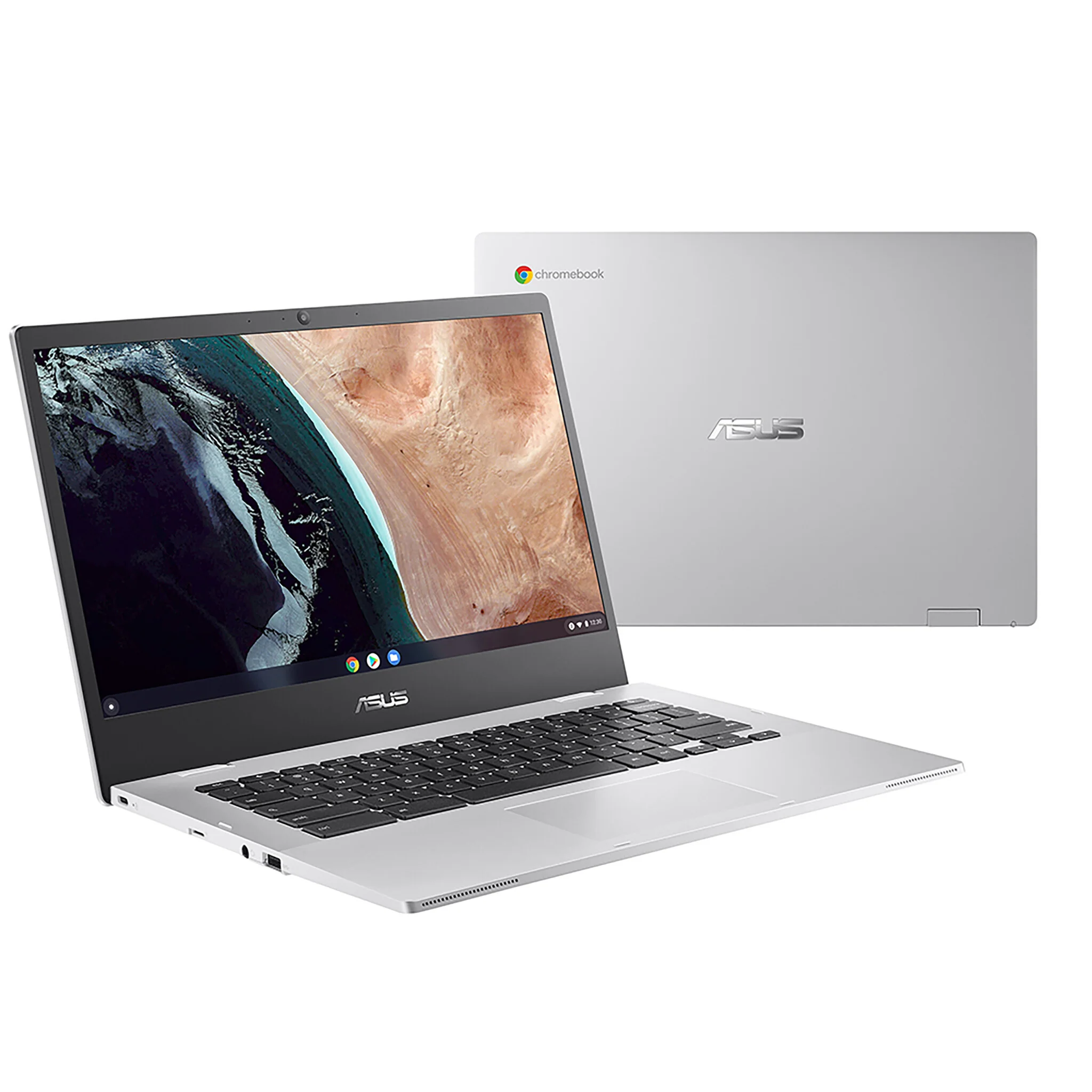 ASUS Chromebook - 35.6 cm (14") - Intel® Celeron® N N4500 - 4 GB LPDDR4x-SDRAM - 64 GB eMMC - Wi-Fi 6 - ChromeOS - Silver - Image 5