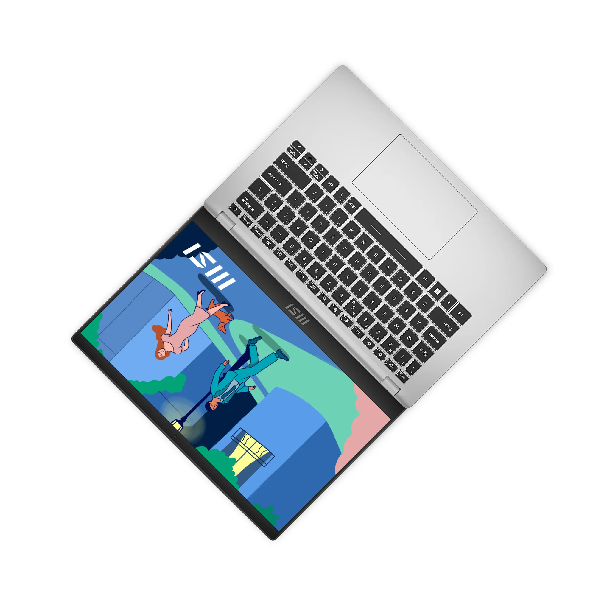 MSI Modern 14 C12M-638UK Laptop - 35.6 cm (14") - Intel® Core™ i5-1235U - 8 GB DDR4-SDRAM - 512 GB SSD - Wi-Fi 6 - Windows 11 Home - Silver - Image 14