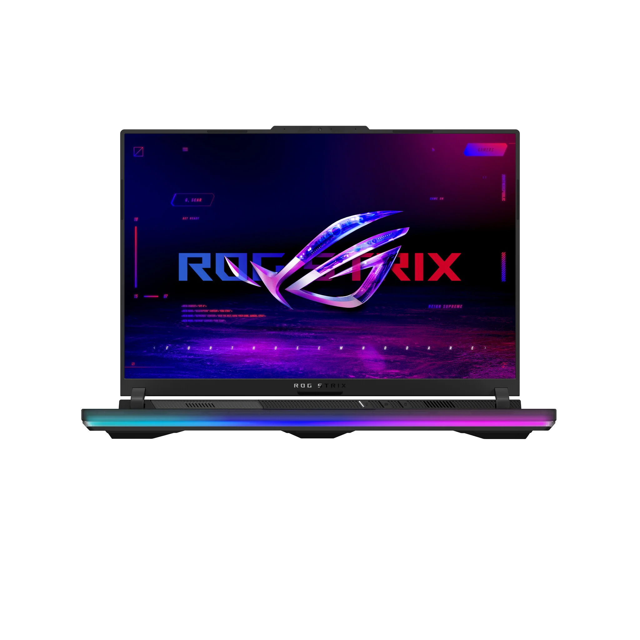 ASUS ROG Strix SCAR 16 Laptop - 40.6 cm (16") - Intel® Core™ i9-13980HX - 32 GB DDR5-SDRAM - 2 TB SSD - NVIDIA GeForce RTX 4080 - Wi-Fi 6E - Windows 11 Home - Black