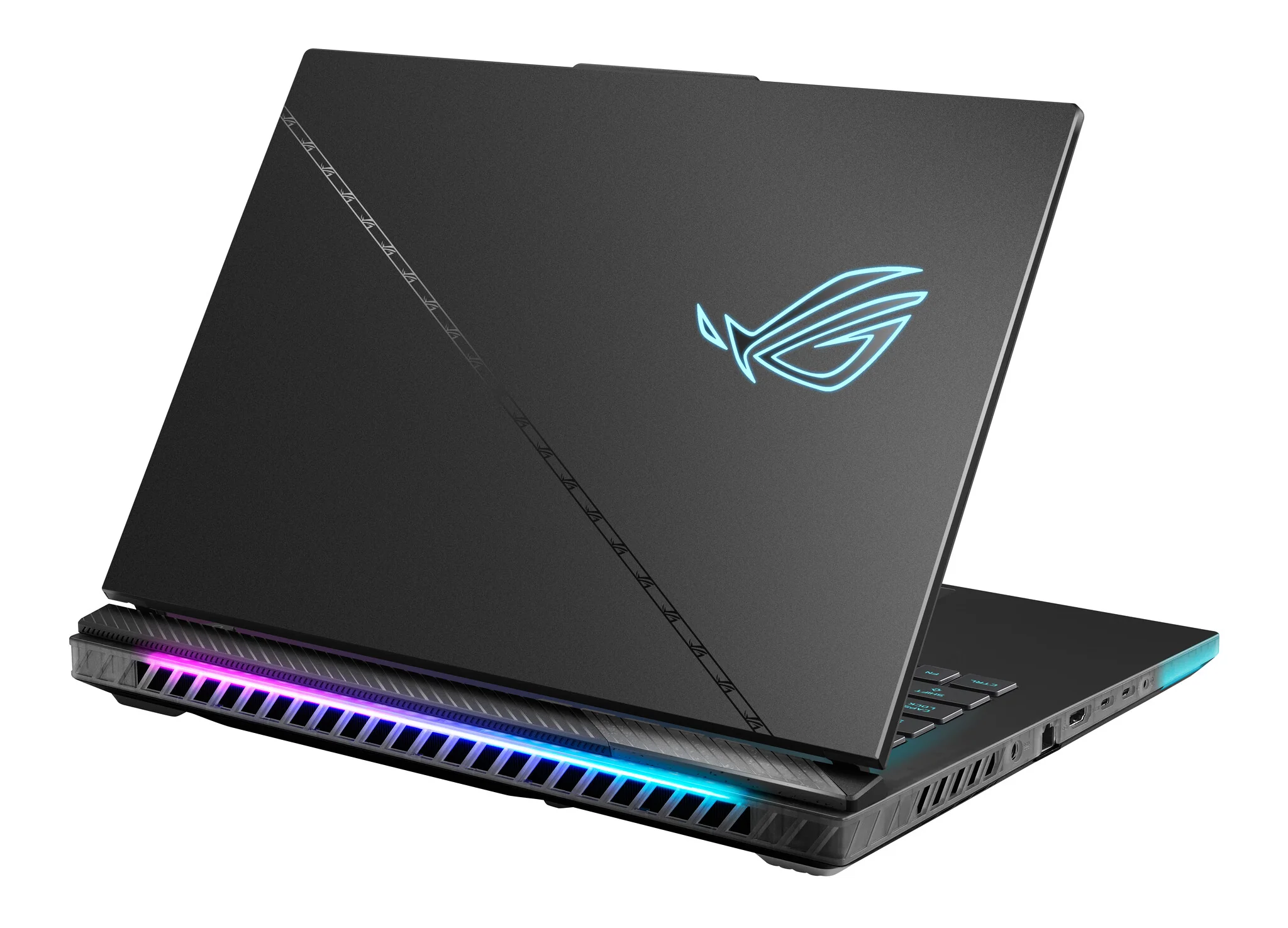 ASUS ROG Strix SCAR 16 Laptop 40.6 cm (16") - Intel® Core™ i9-14900HX - 64 GB DDR5-SDRAM - 1 TB SSD - NVIDIA GeForce RTX 4080 - Wi-Fi 6E - Windows 11 Pro - Black - Image 4