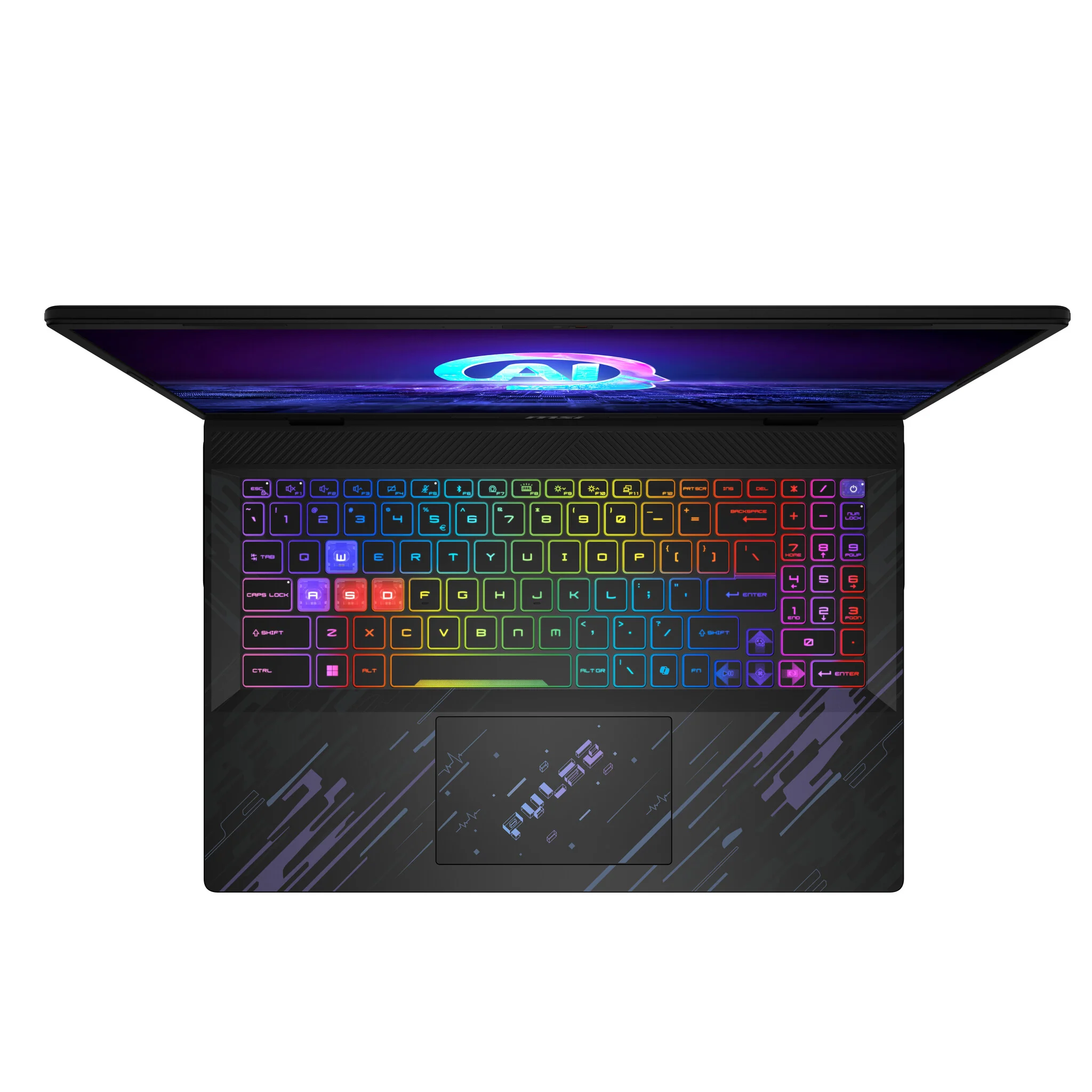 MSI Pulse 16 AI C1VGKG-001UK - Laptop 40.6 cm (16") - Intel Core Ultra 7 155H - 16 GB DDR5-SDRAM - 1 TB SSD - NVIDIA GeForce RTX 4070 - Wi-Fi 6E - Windows 11 Home - Black - Image 4