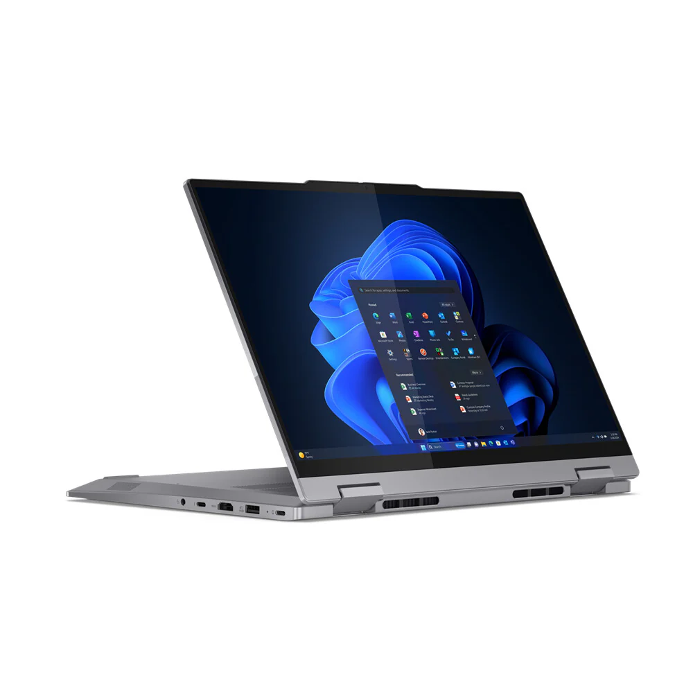 Lenovo ThinkBook 14 Hybrid (2-in-1) - 35.6 cm (14") - Touchscreen - Intel Core Ultra 7 155U - 16 GB DDR5-SDRAM - 512 GB SSD - Wi-Fi 6E - Windows 11 Pro - Grey - Image 2