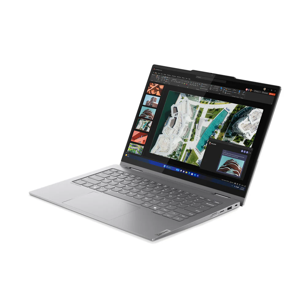 Lenovo ThinkBook 14 Hybrid (2-in-1) - 35.6 cm (14") - Touchscreen - Intel Core Ultra 7 155U - 16 GB DDR5-SDRAM - 512 GB SSD - Wi-Fi 6E - Windows 11 Pro - Grey - Image 3