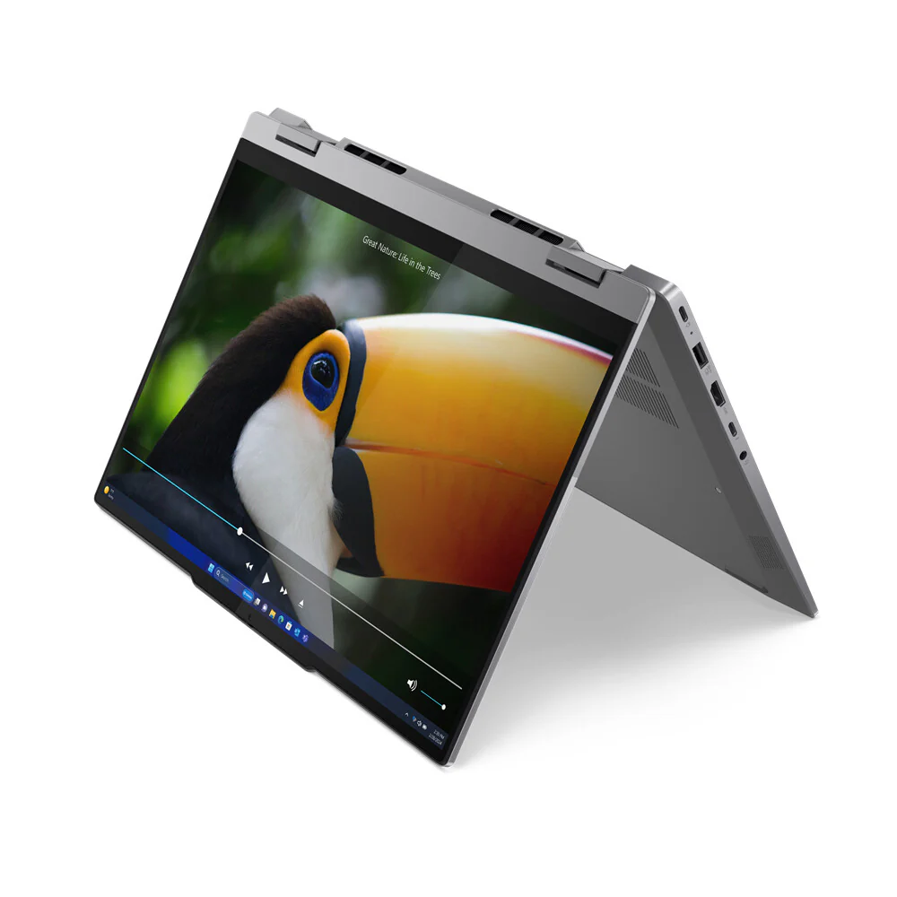 Lenovo ThinkBook 14 Hybrid (2-in-1) - 35.6 cm (14") - Touchscreen - Intel Core Ultra 7 155U - 16 GB DDR5-SDRAM - 512 GB SSD - Wi-Fi 6E - Windows 11 Pro - Grey - Image 6