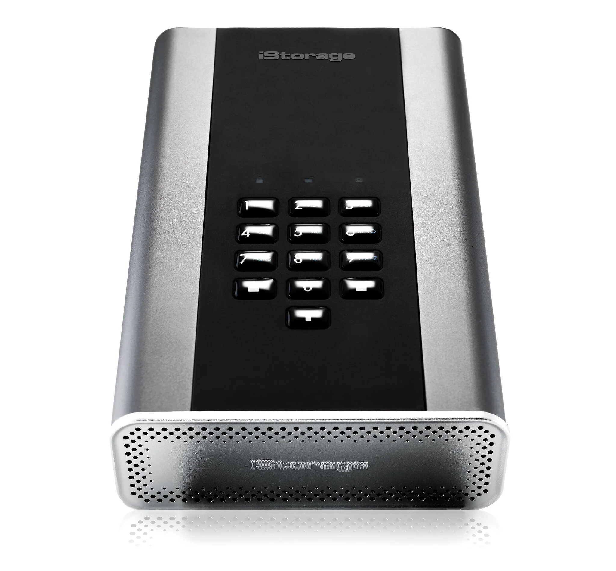 iStorage diskAshur DT2 - Secure Encrypted Desktop Hard Drive in Graphite - Password Protected - 10 TB - Image 3