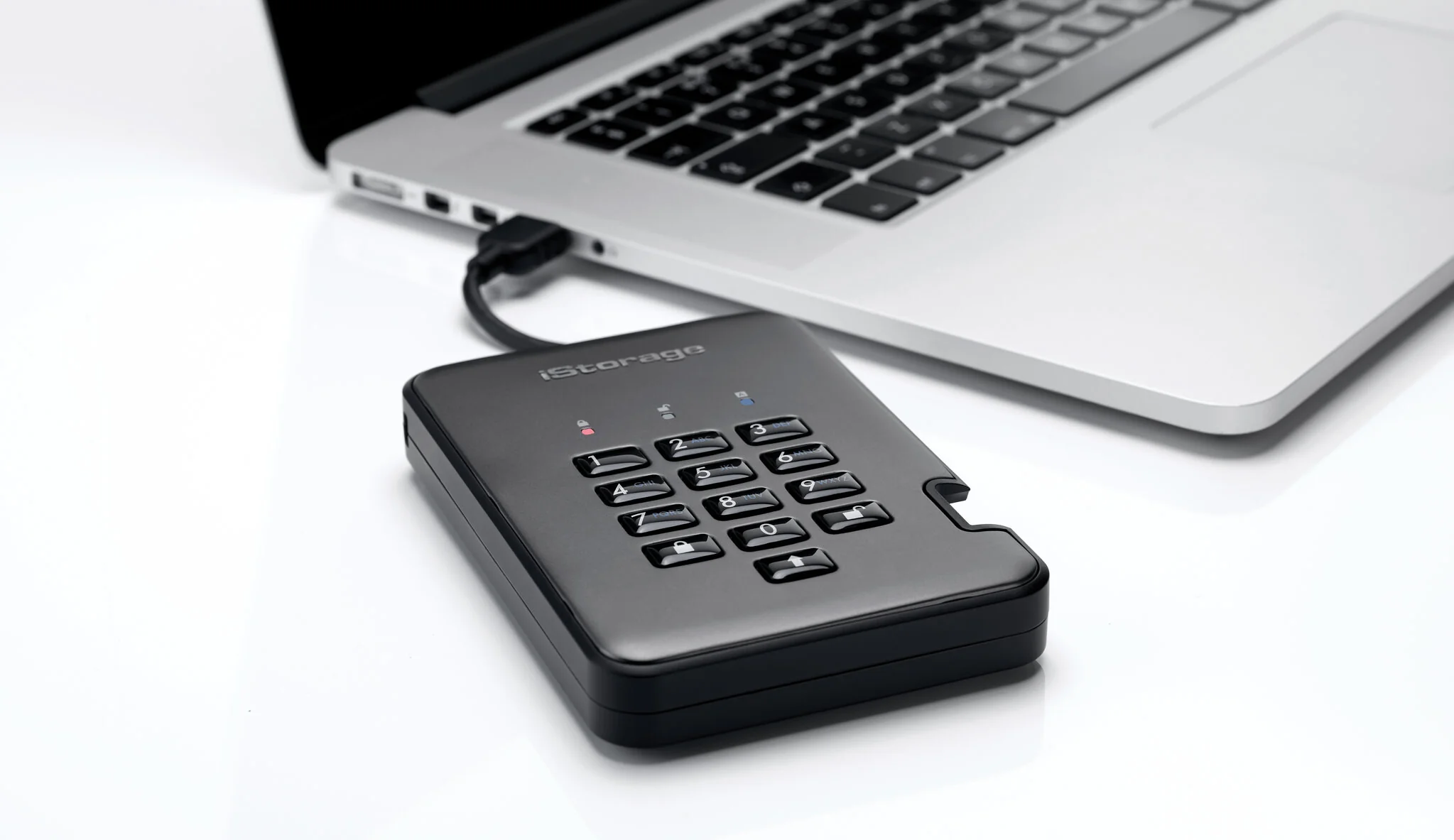 iStorage diskAshur PRO2 - Encrypted External solid state drive in Grey - 128 GB - Image 6