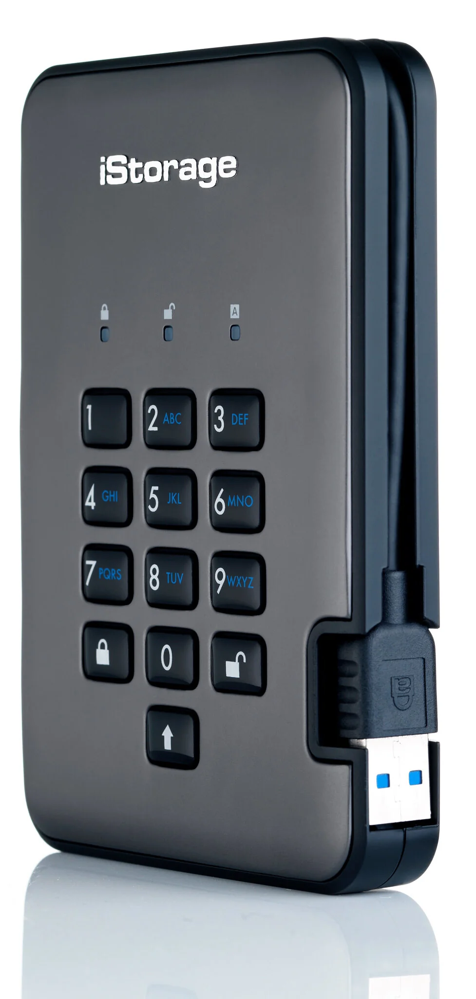 iStorage diskAshur PRO2 - Encrypted External solid state drive in Graphite - 2 TB - Image 3
