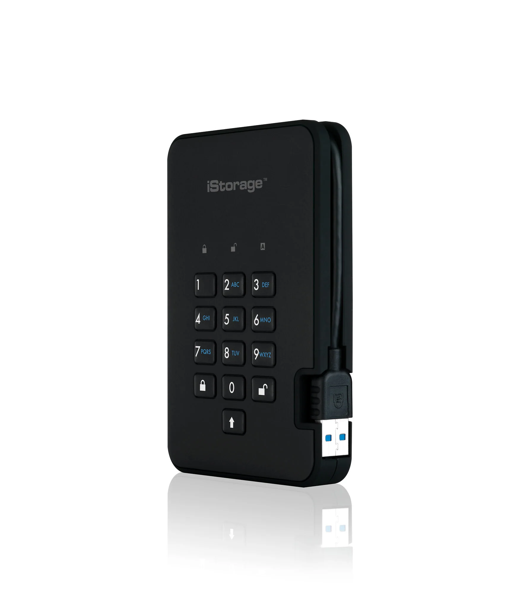 iStorage diskAshur2 - Secure Encrypted External hard drive in Black - 1 TB - Image 3