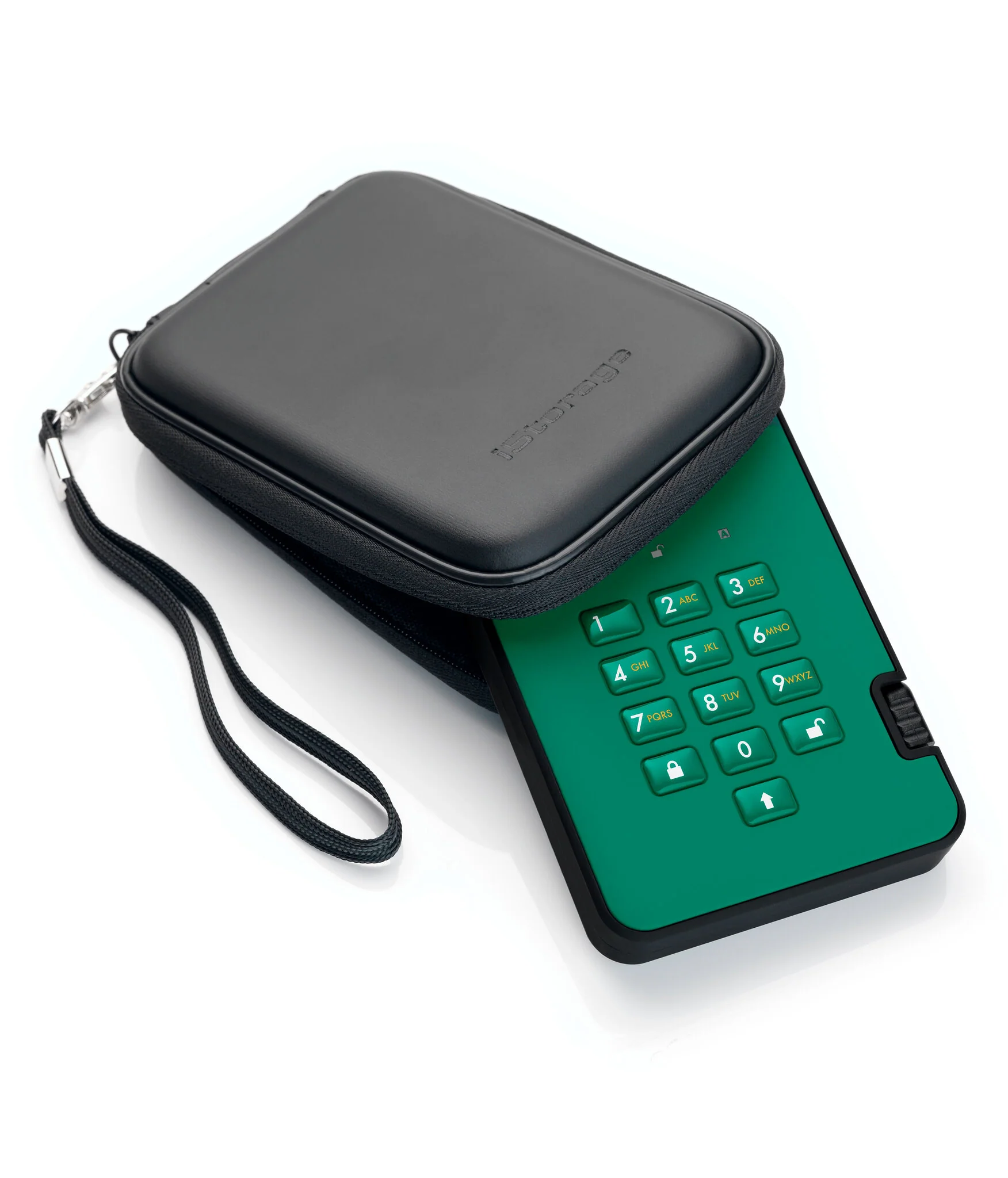 iStorage diskAshur2 - Secure Encrypted External solid state drive in Green - 256 GB - Image 5