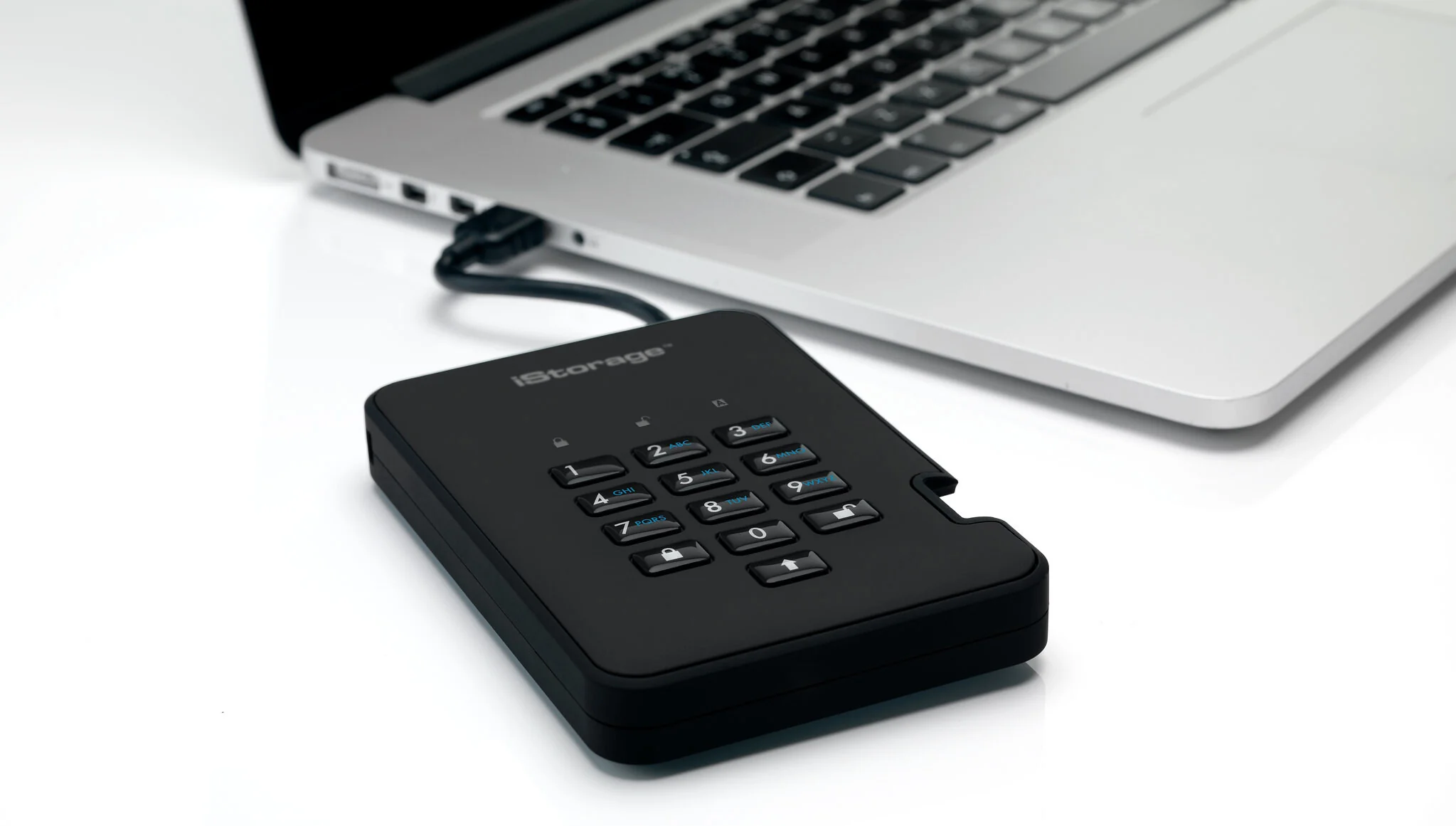 iStorage diskAshur2 - Secure Encrypted External hard drive in Black - 2 TB - Image 6
