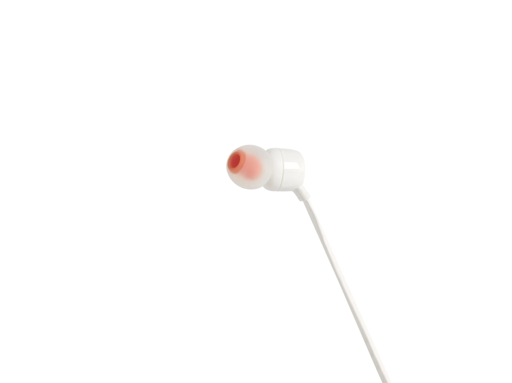 JBL Tune 110 - Wired in-ear Earbuds in White - Image 2