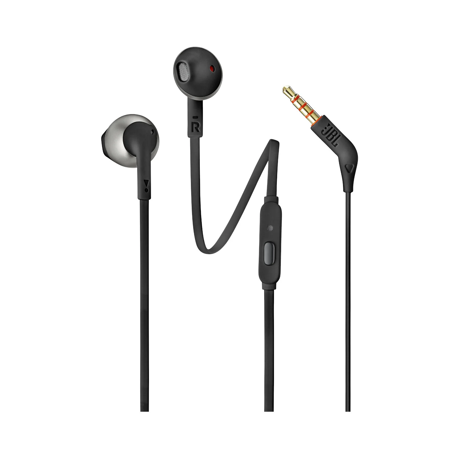 JBL Tune 205 - Wired in-ear Earbuds in Black - Image 2
