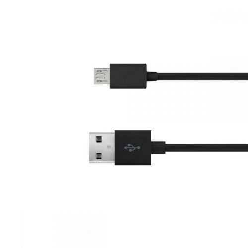 Just Wireless Micro USB Charge & Sync Cable - 0.5m - Black - Image 2