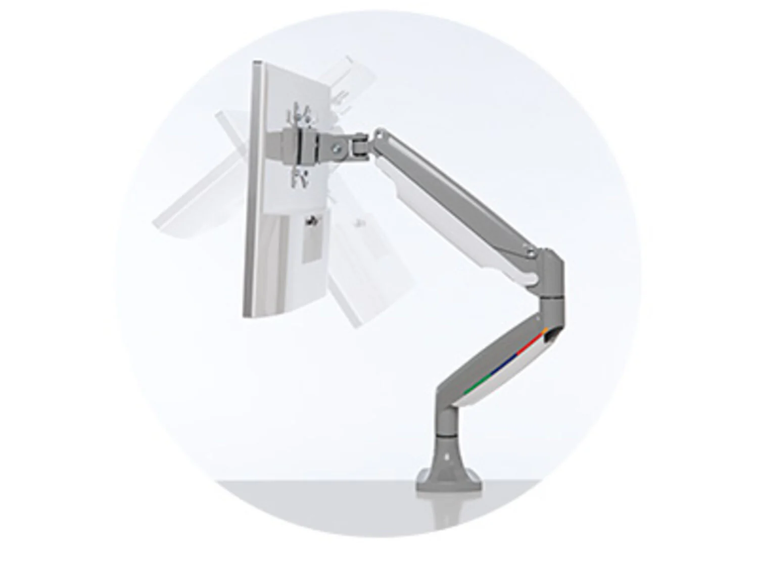 Kensington One-Touch K55470EU - Desk monitor mount for 33 cm (13") to 81.3 cm (32") - Image 4