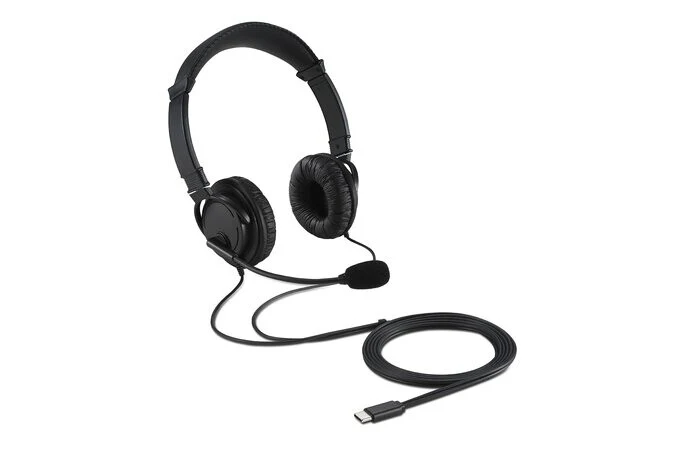 Kensington - USB-C Wired Hi-Fi Headphones with Microphone - Image 2