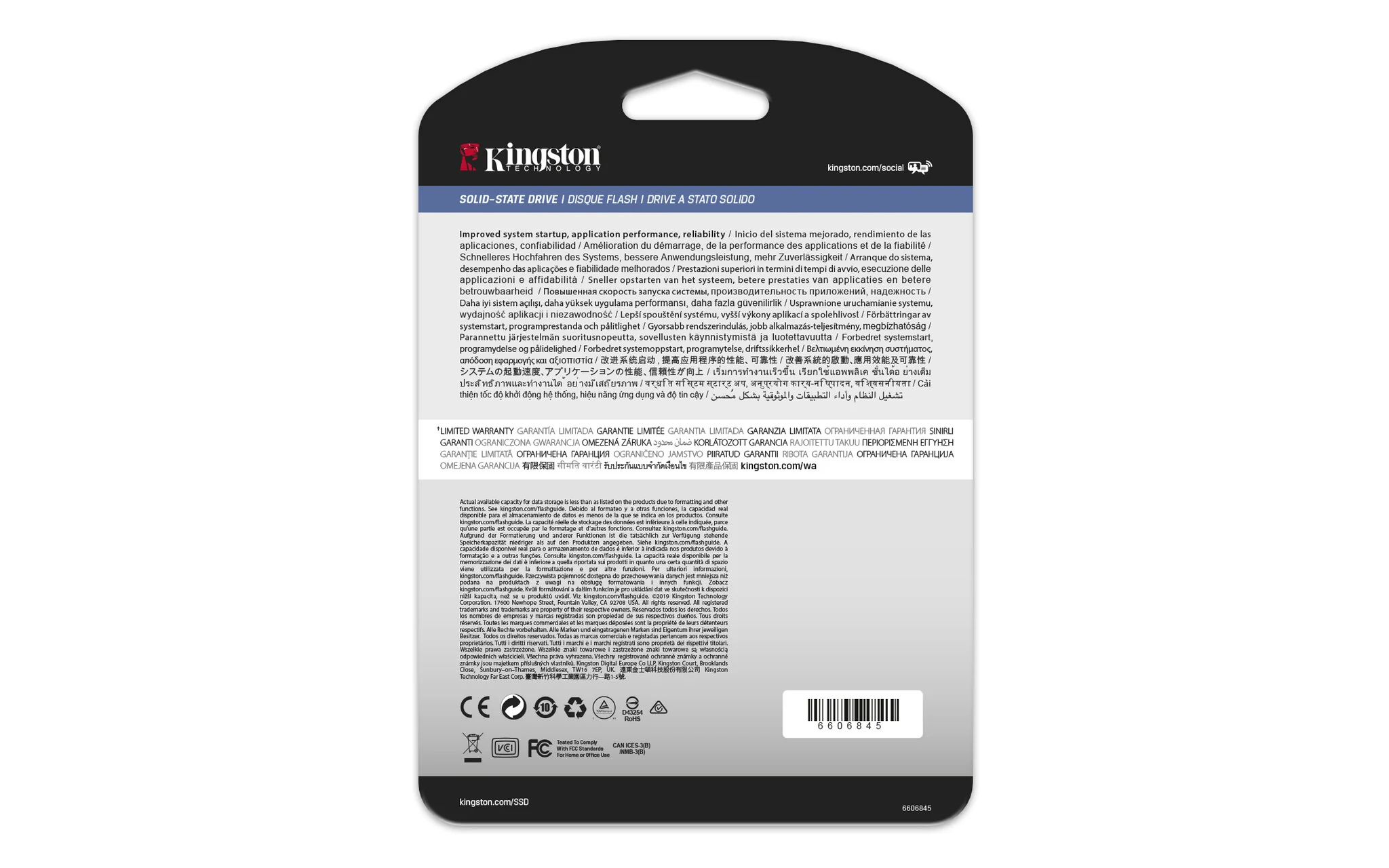 Kingston Technology DC450R - Serial ATA III 3D TLC 2.5" SSD - 960 GB - Image 4