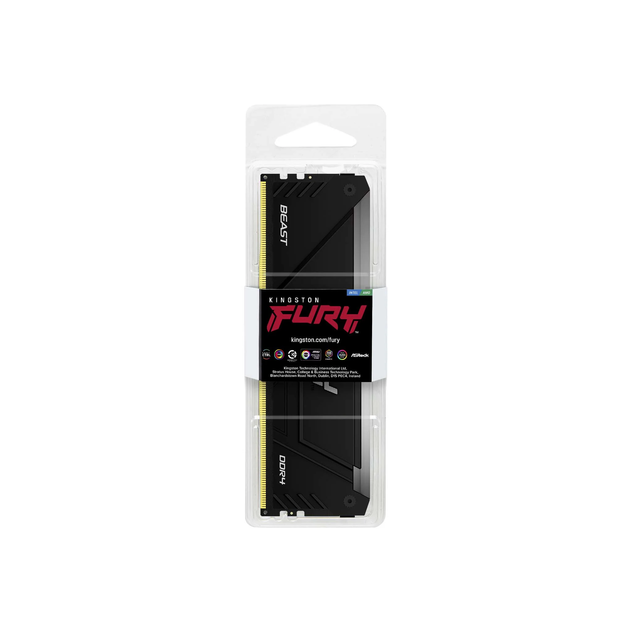 Kingston Technology FURY Beast RGB - 16 GB 1 x 16 GB 3200MT/s DDR4 memory module - Image 3