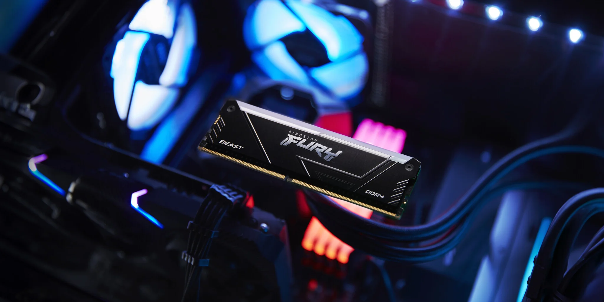 Kingston Technology FURY Beast RGB - 16 GB 1 x 16 GB 3200MT/s DDR4 memory module - Image 7