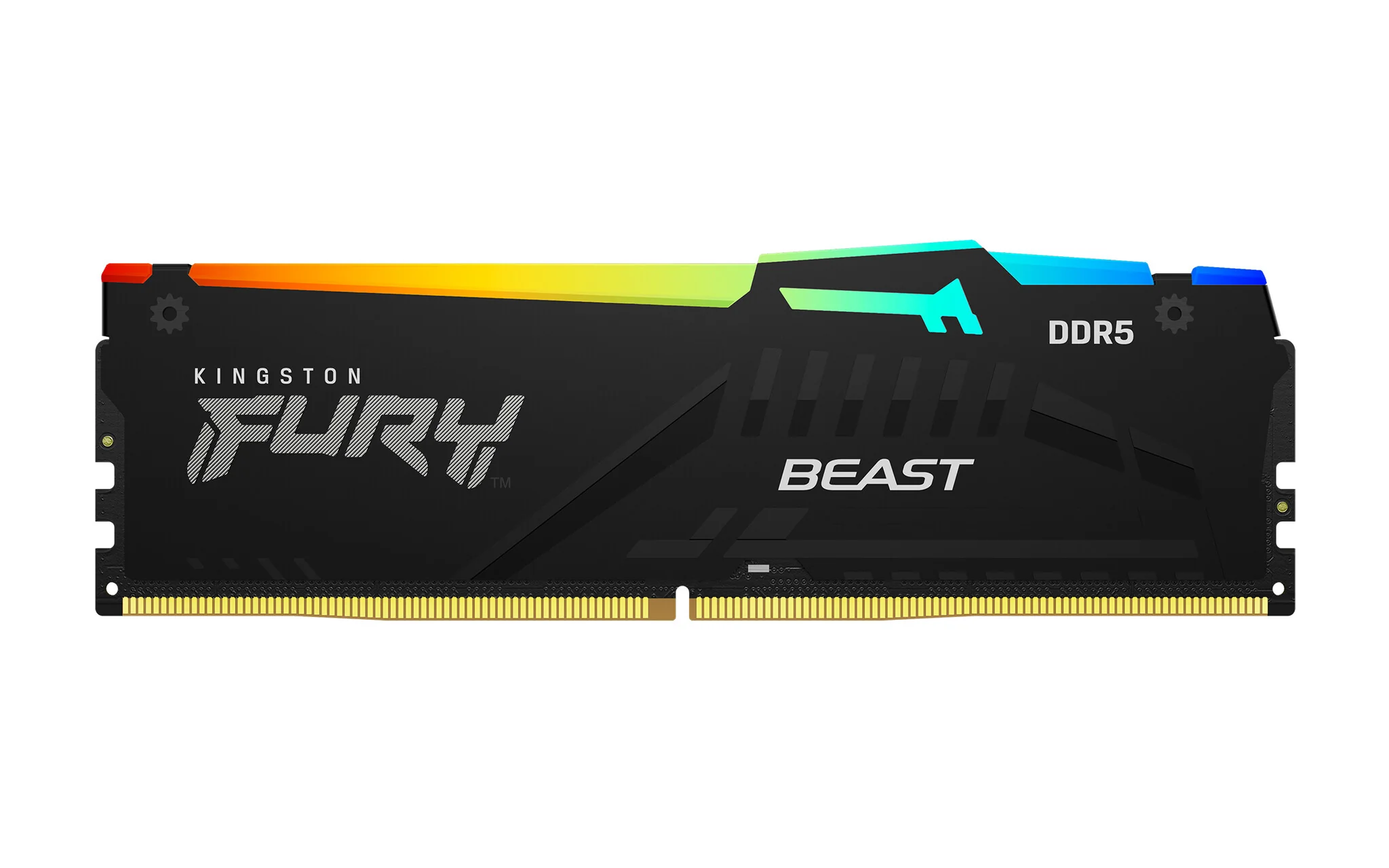 Kingston Technology FURY Beast Black RGB - 16 GB 1 x 16 GB 4800MT/s DDR5 memory module - Image 2