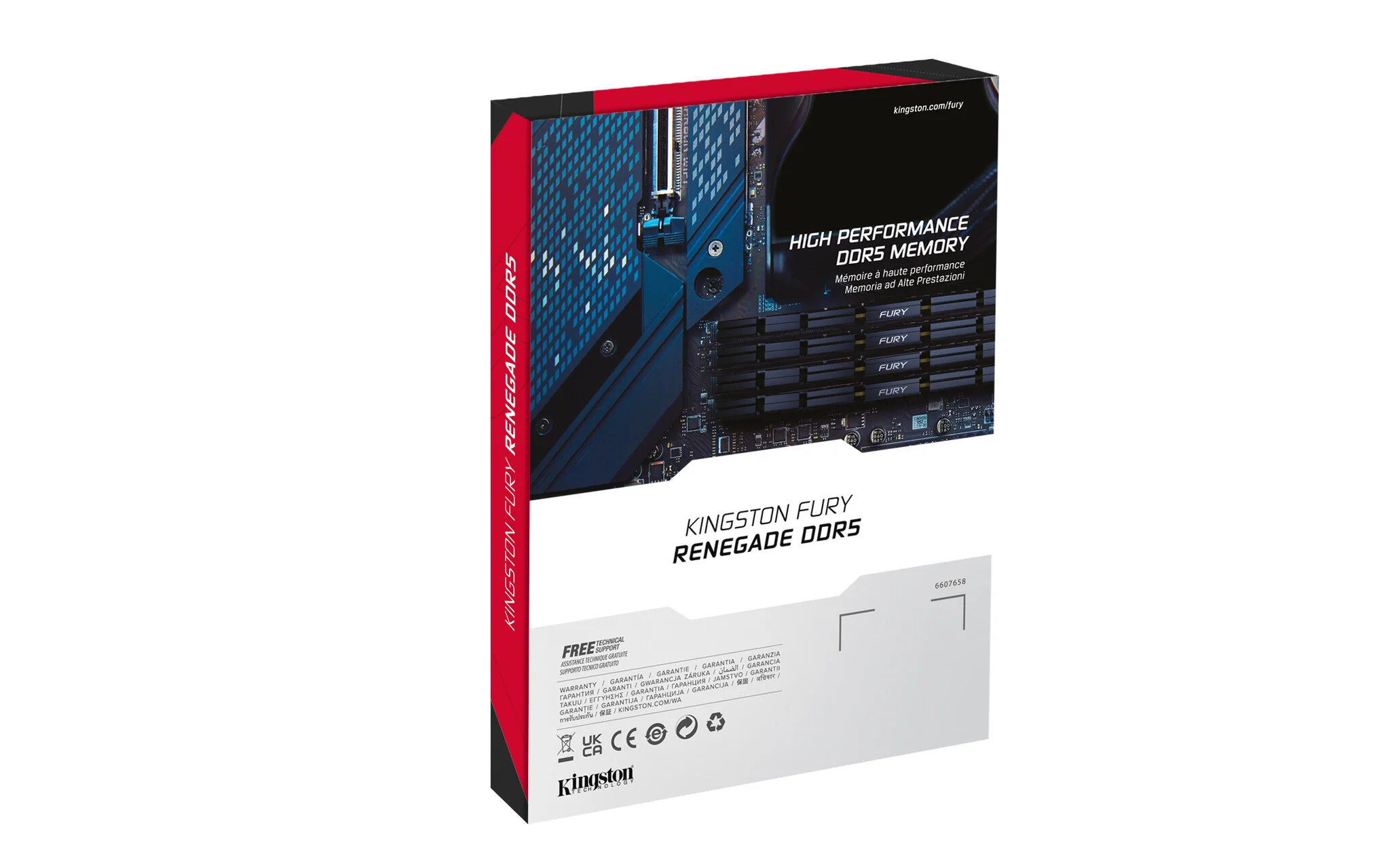 Kingston Technology FURY Renegade Silver - 16 GB 1 x 16 GB 6400MT/s DDR5 memory module - Image 8
