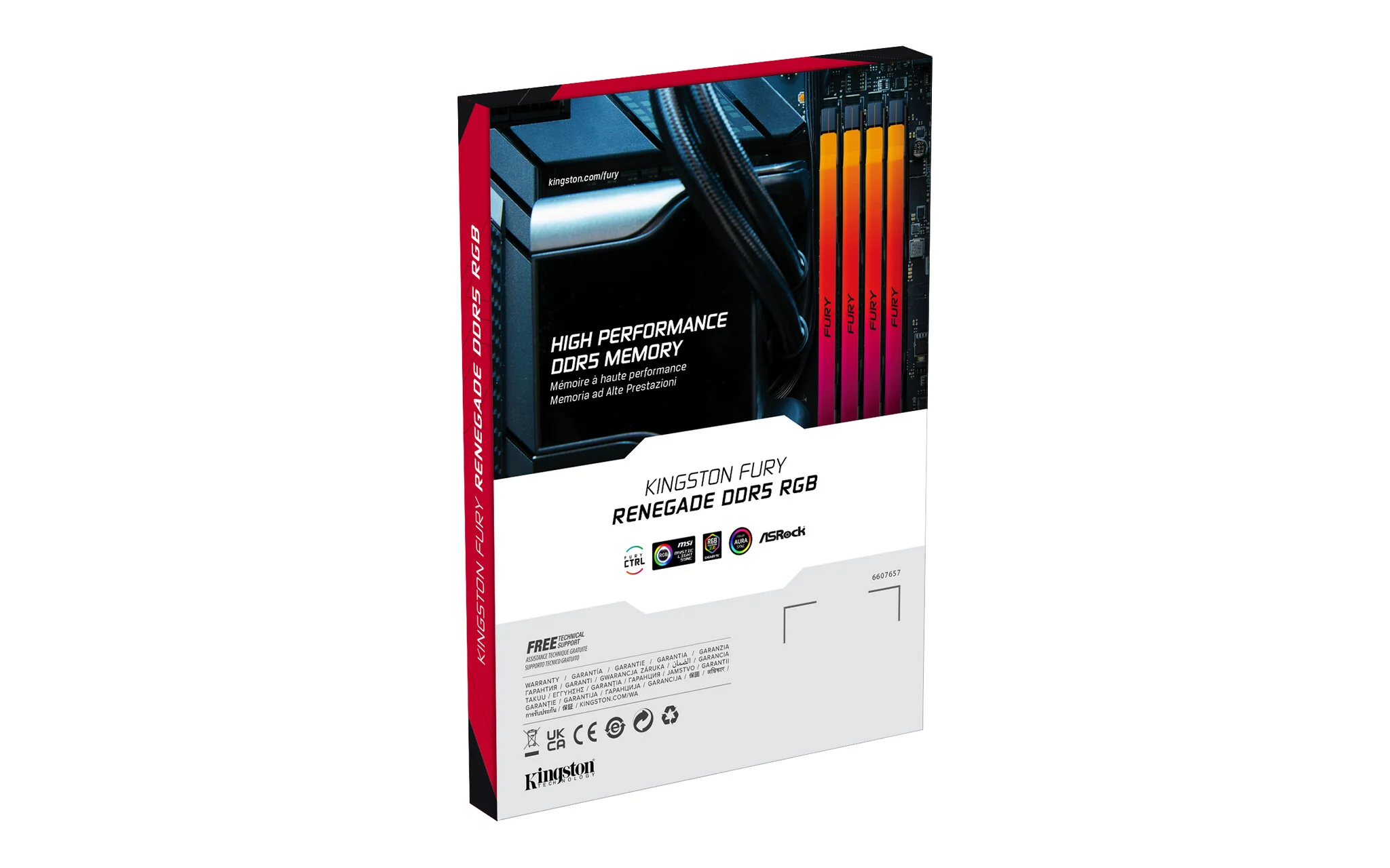 Kingston Technology FURY - 32 GB 16 x 2 GB DDR5 7200 MHz memory module - Image 5